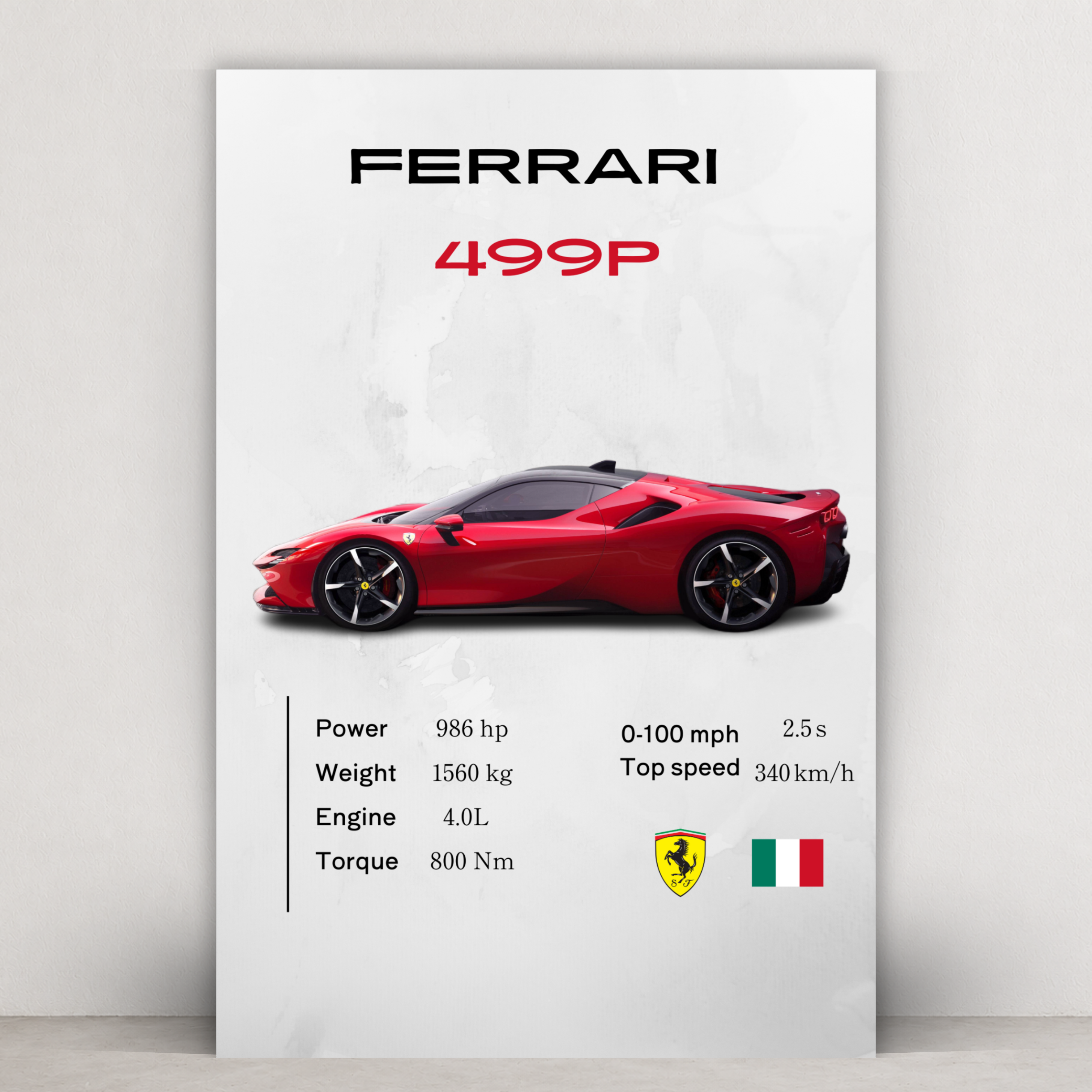 Ferrari 499P - Model Series