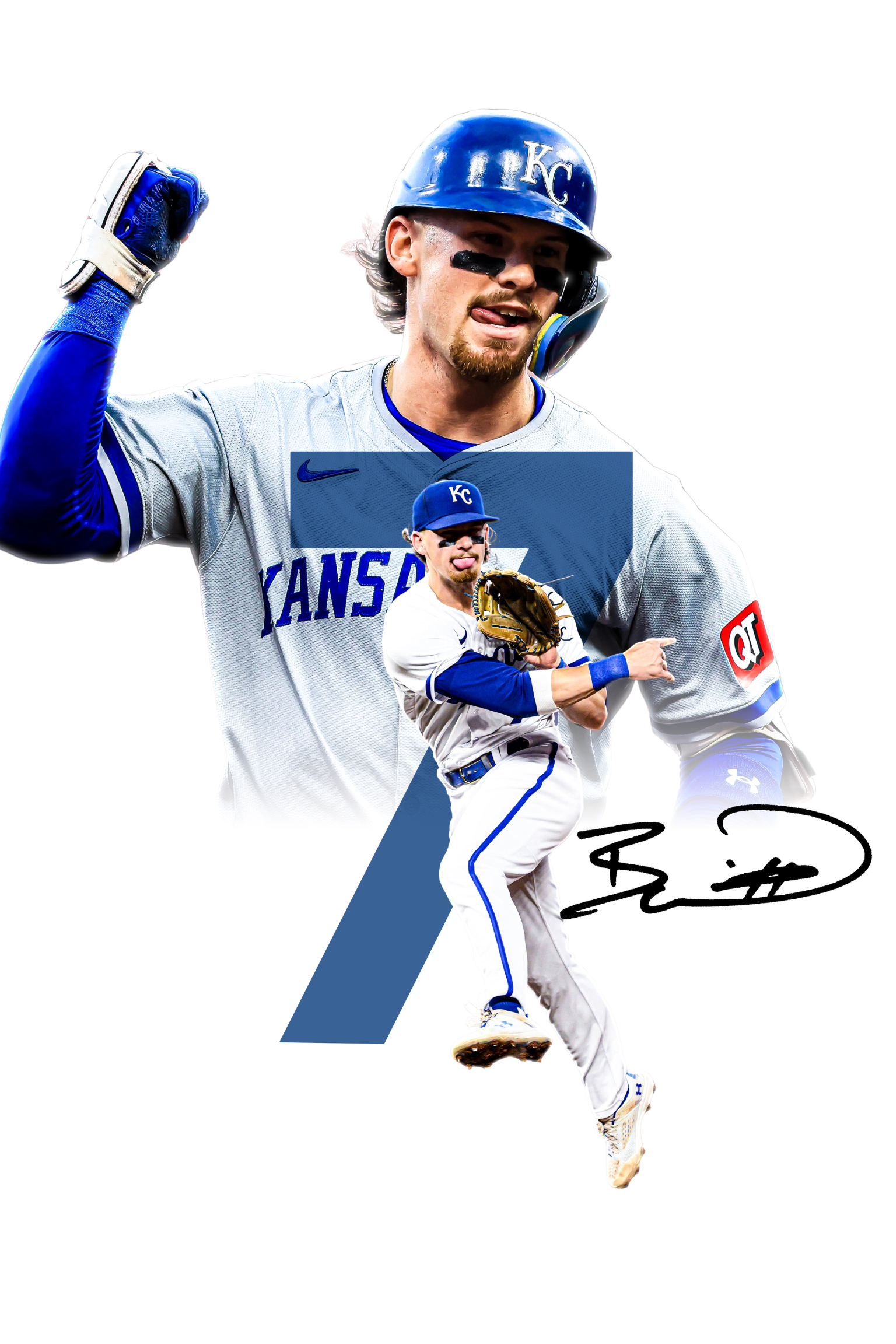 Bobby Witt Jr. - White Out Series