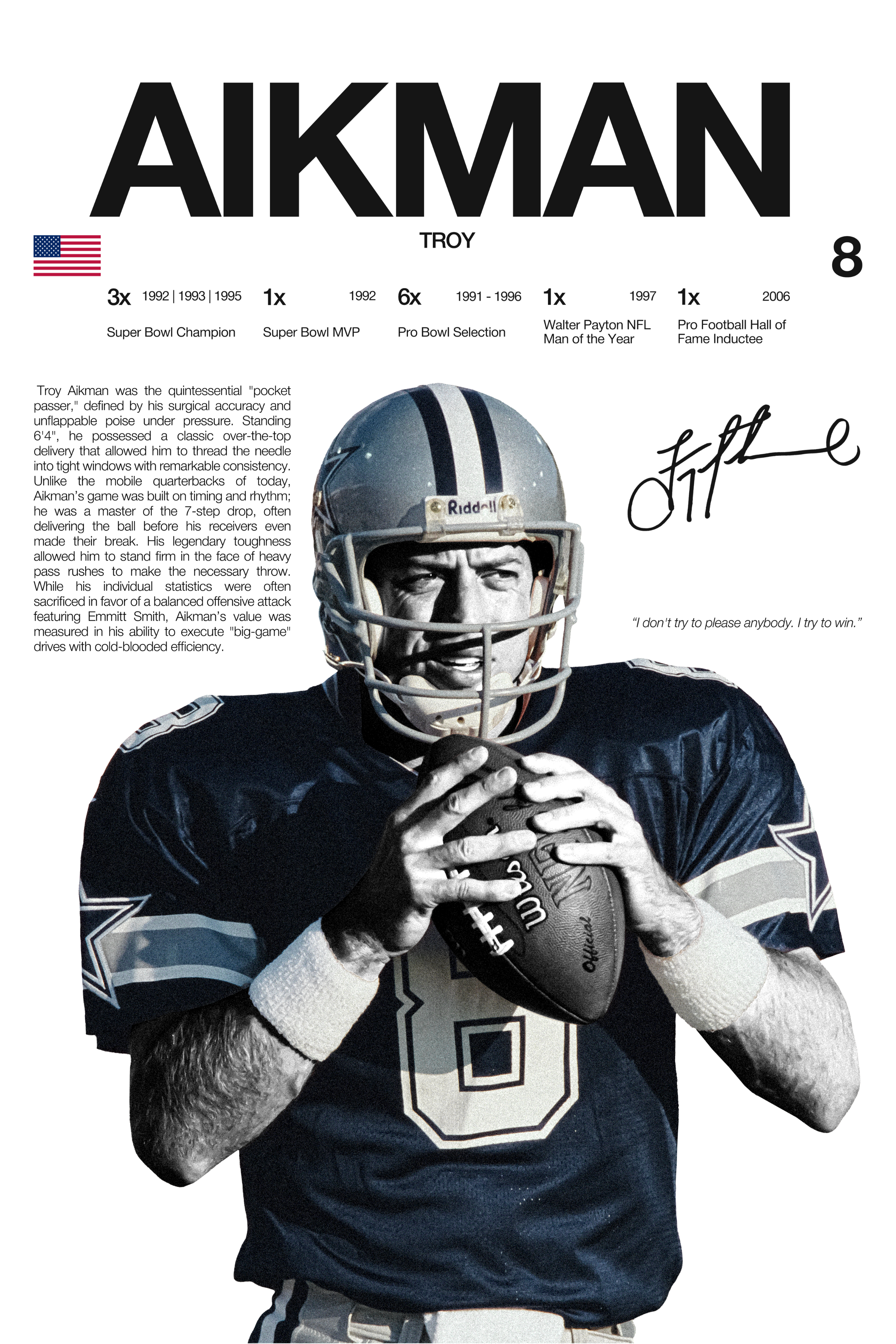 TROY AIKMAN - HARDLINE SERIES