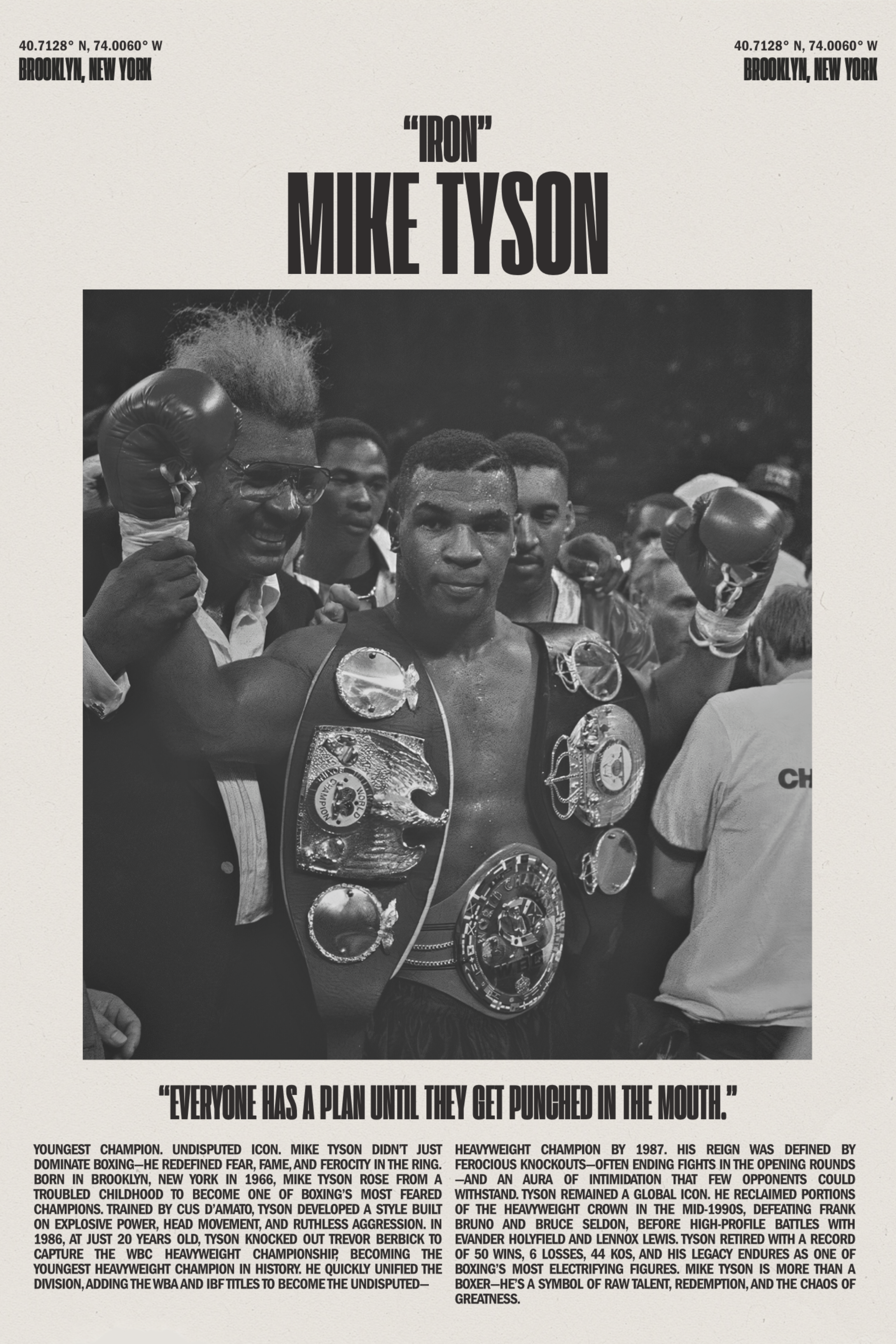 TYSON - Punched in the Mouth