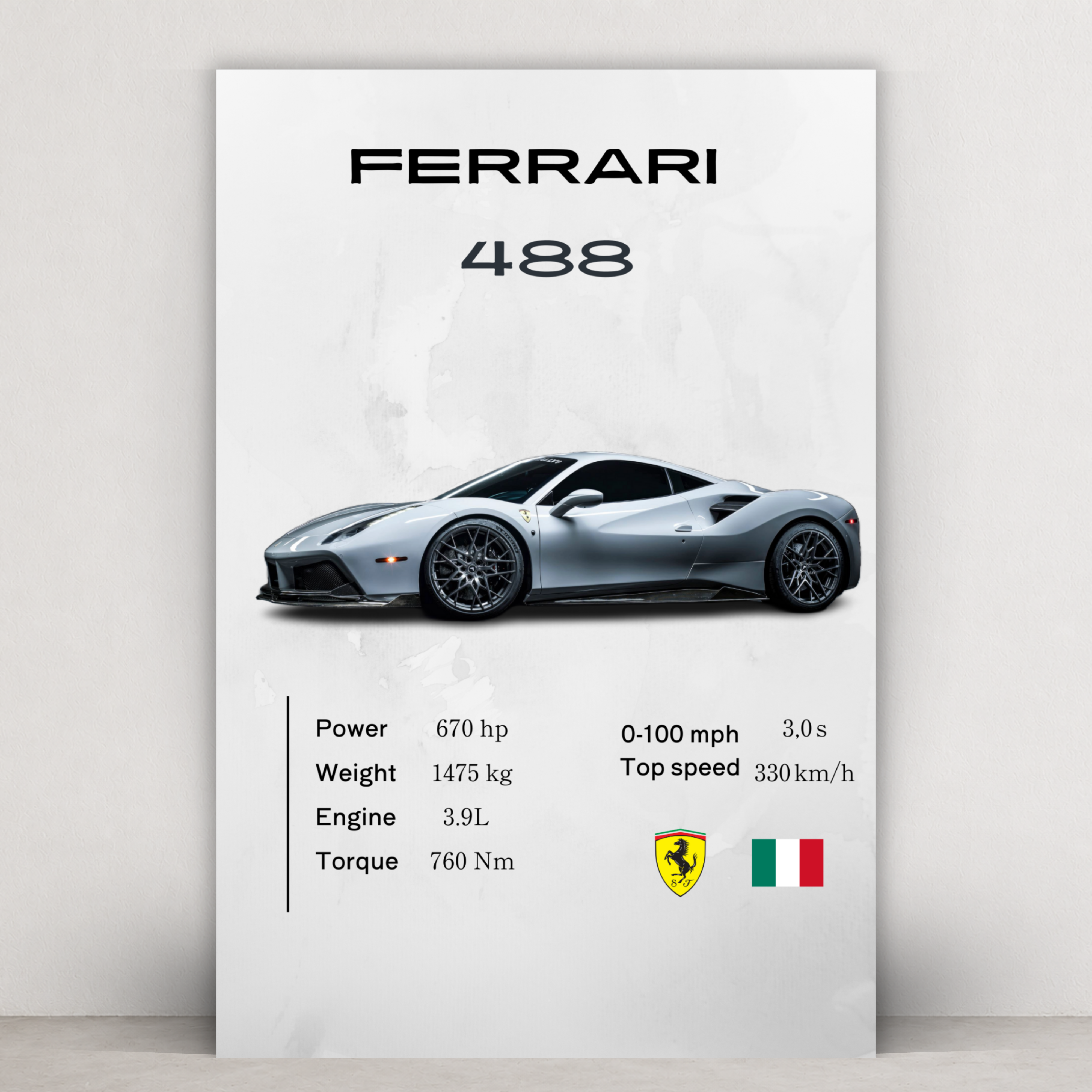 Ferrari 488 - Model Series