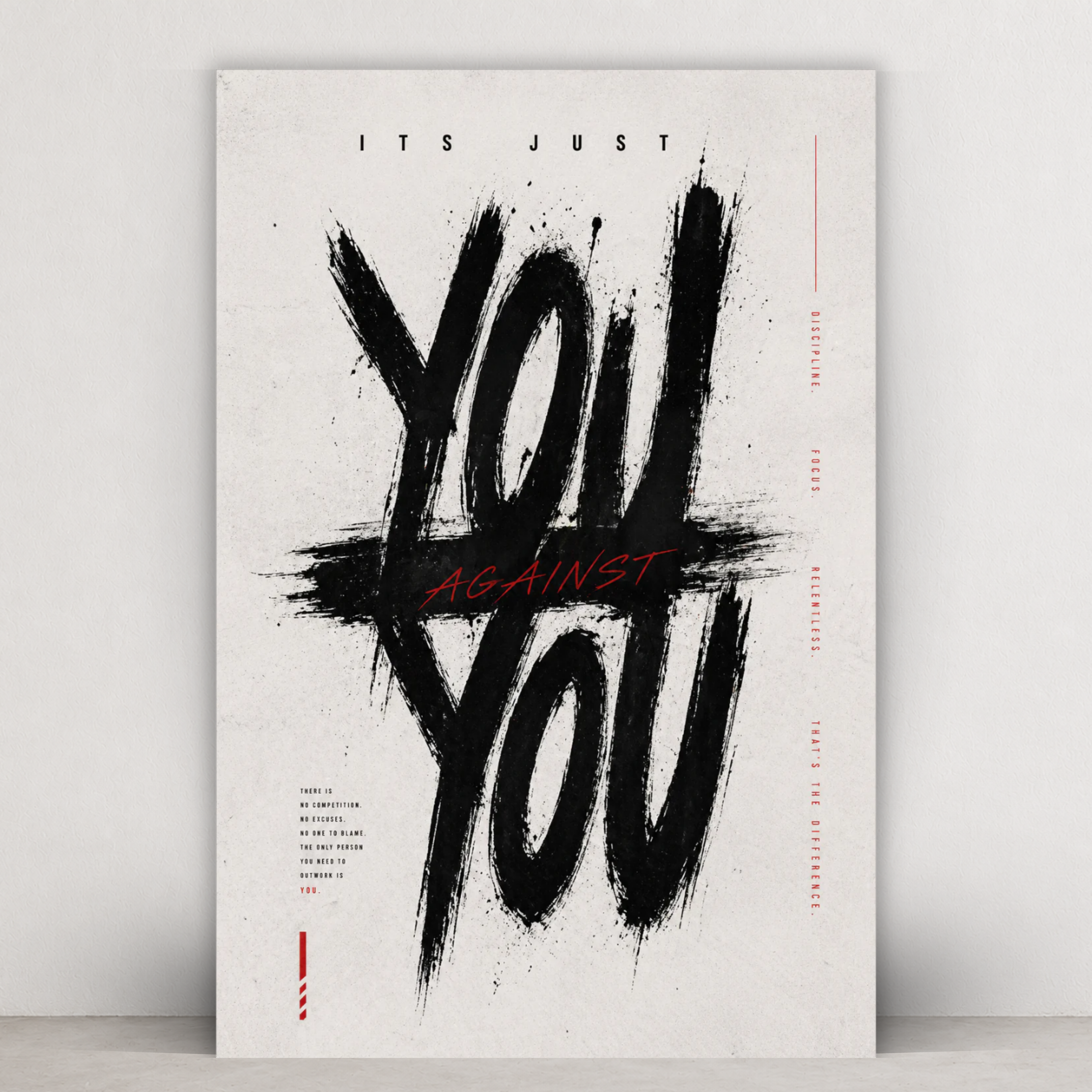 YOU AGAINST YOU - White