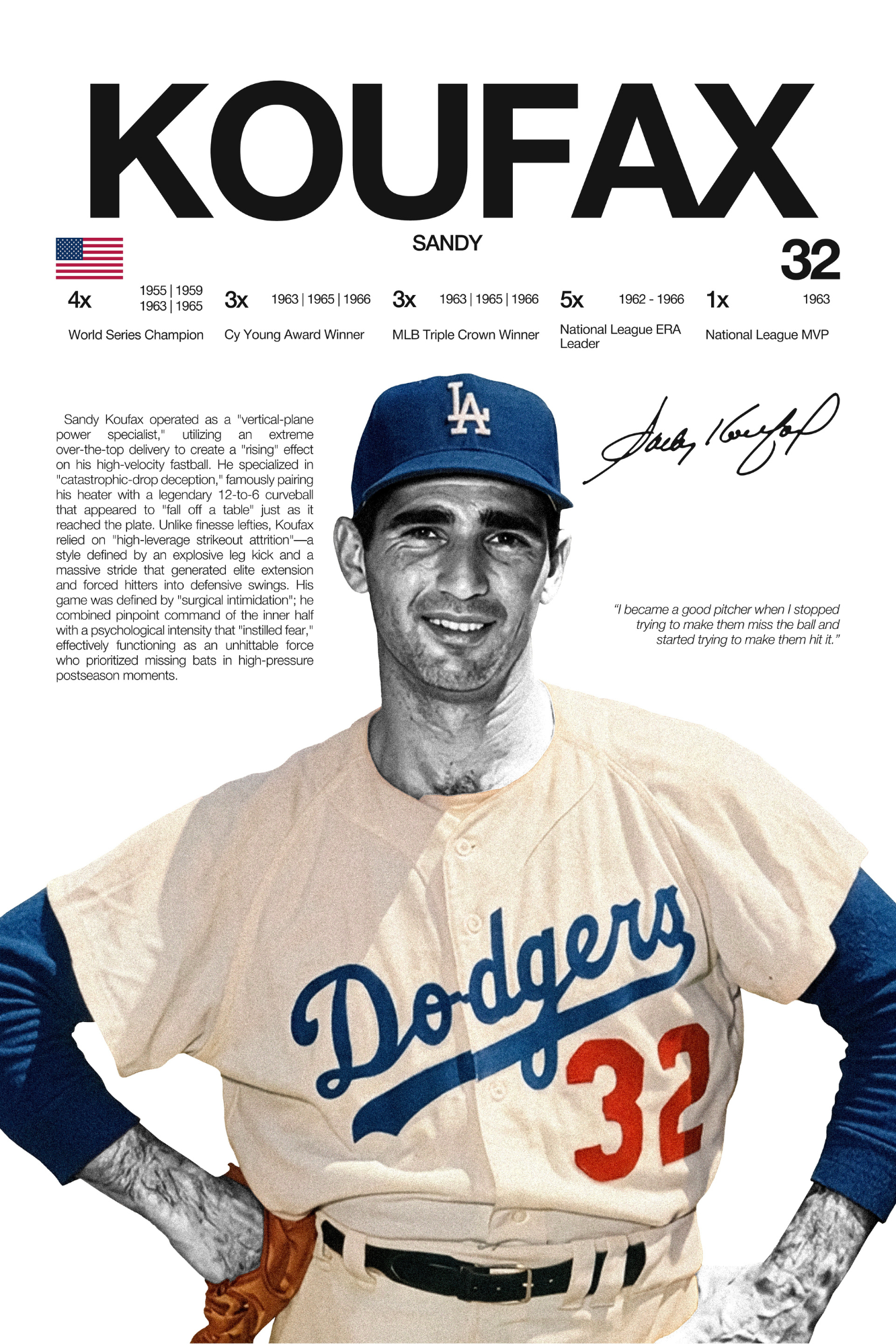 Sandy Koufax - Hardline Series