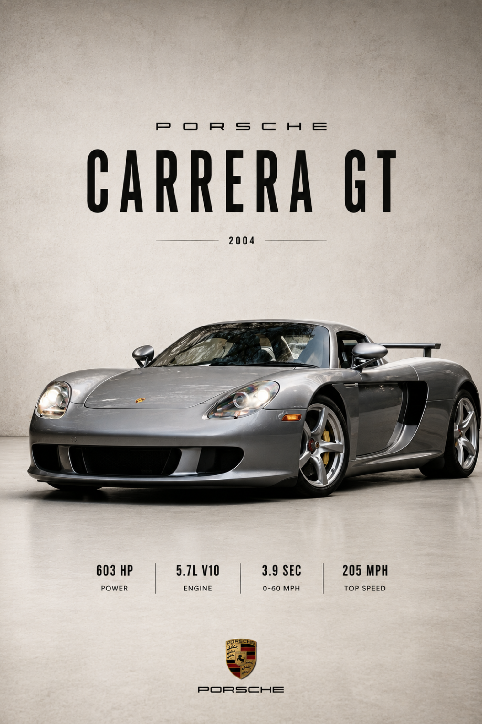Porsche Carrera GT - 2004 Spec