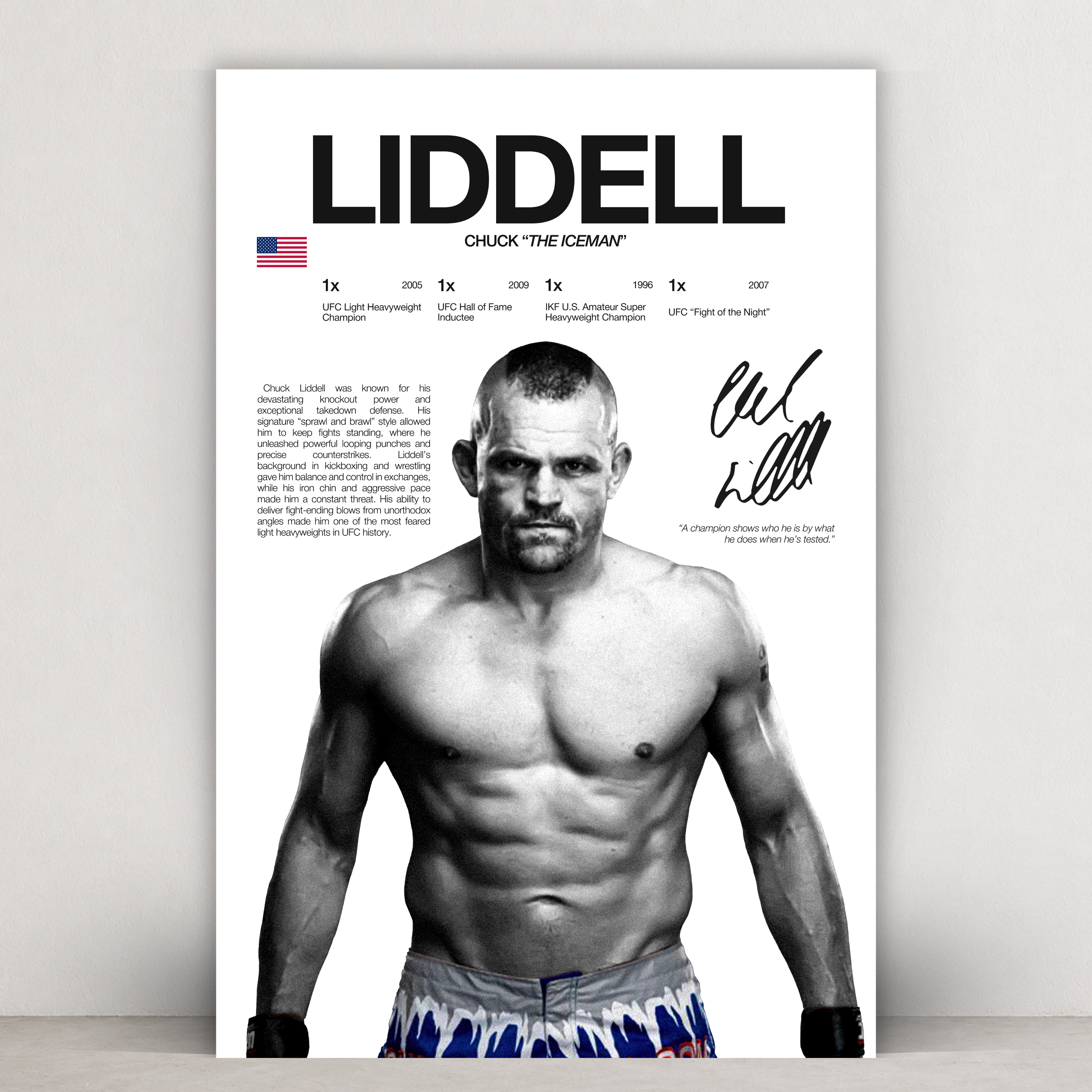 Chuck Liddell - Hardline Series