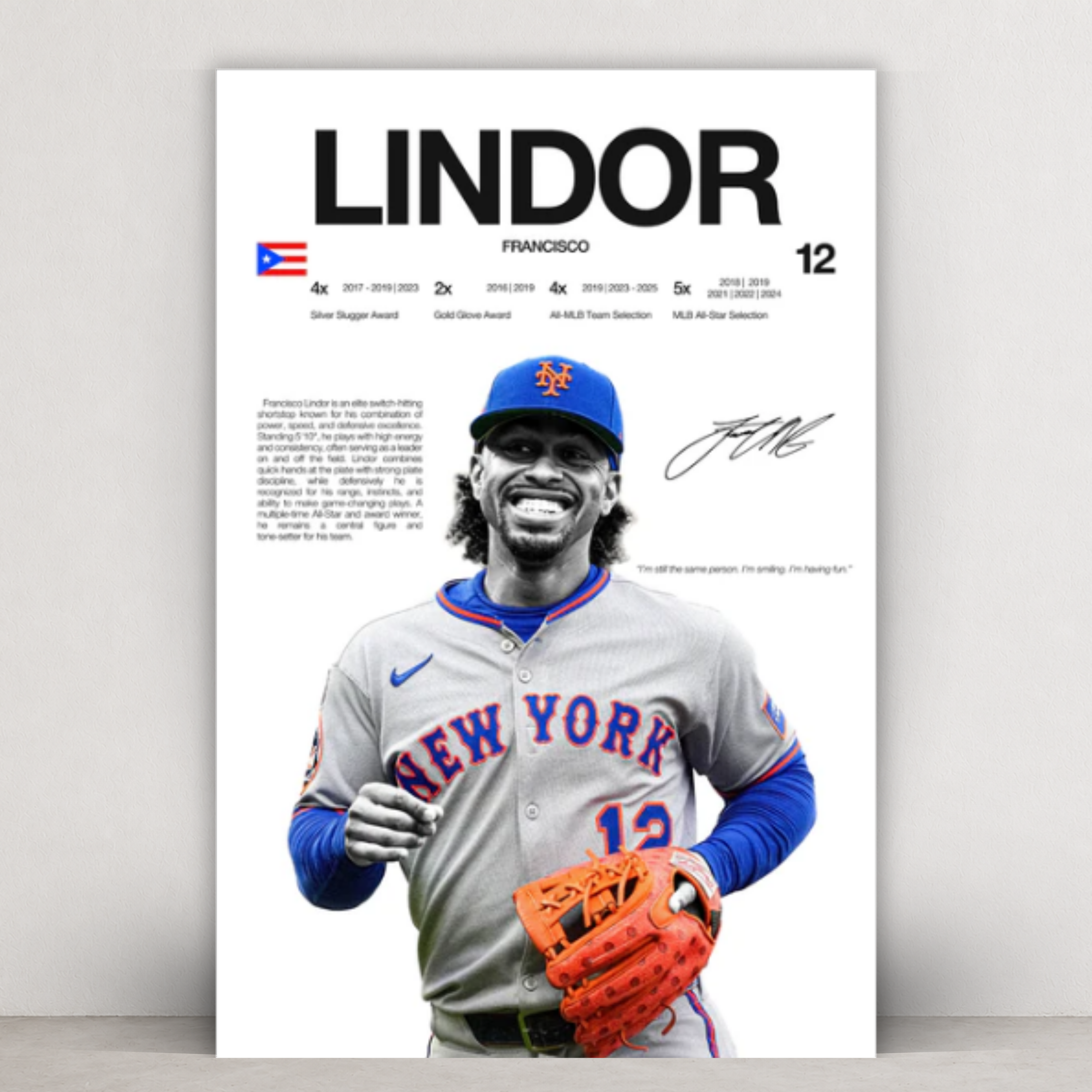 Francisco Lindor - Hardline Series