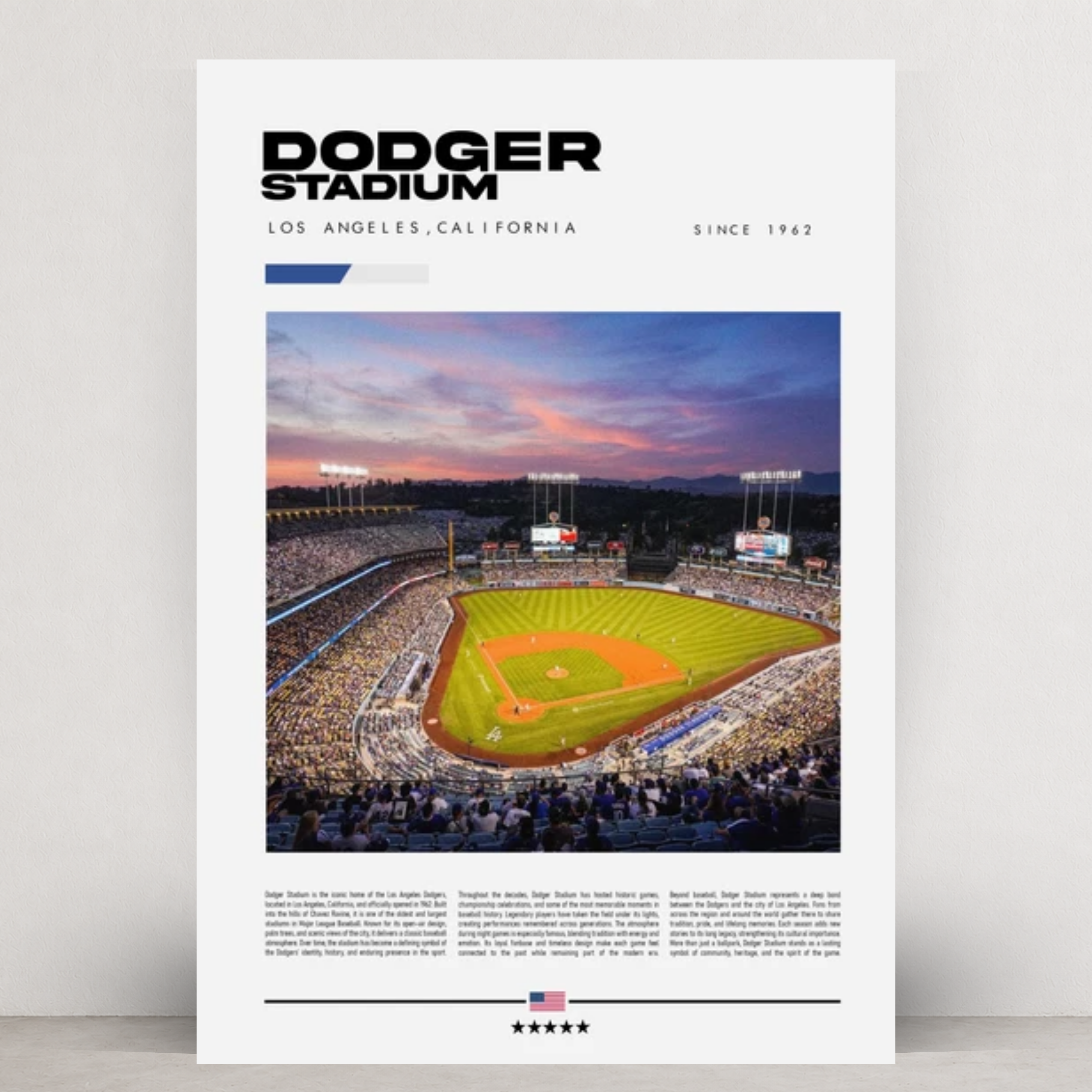 Dodger Stadium - Los Angeles Dodgers - Stadium Series