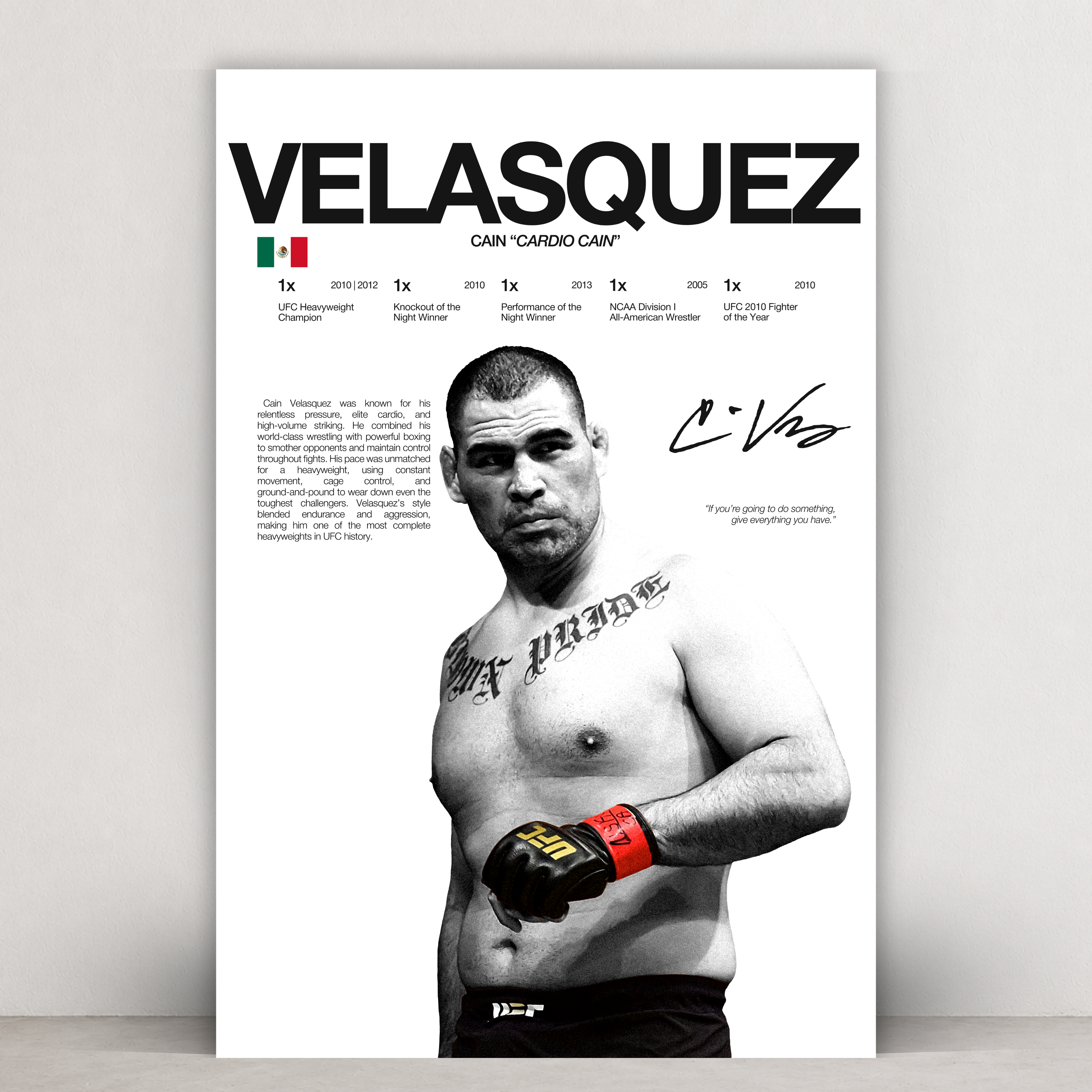 Cain Velasquez - Hardline Series