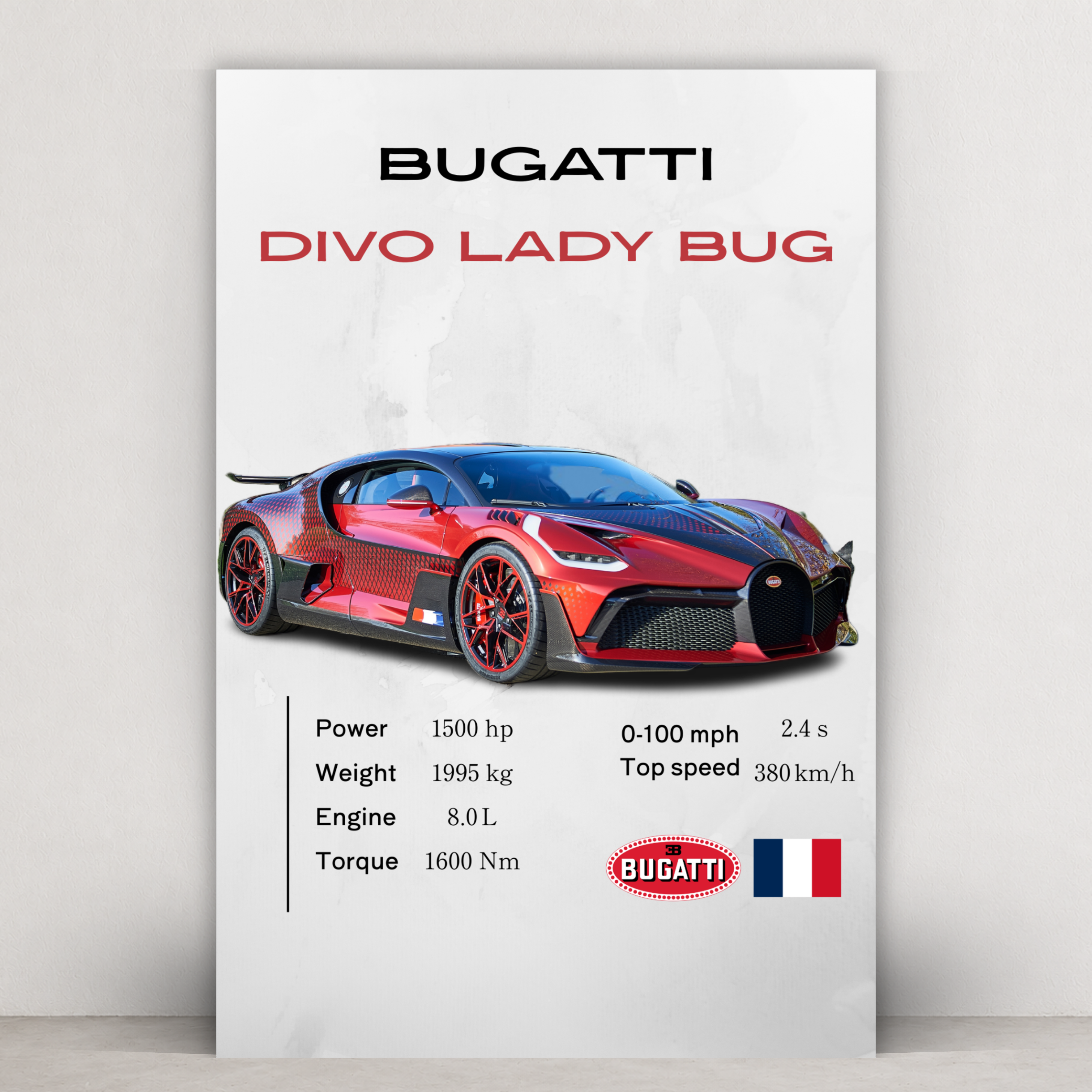 Bugatti Divo Lady Bug - Model Series