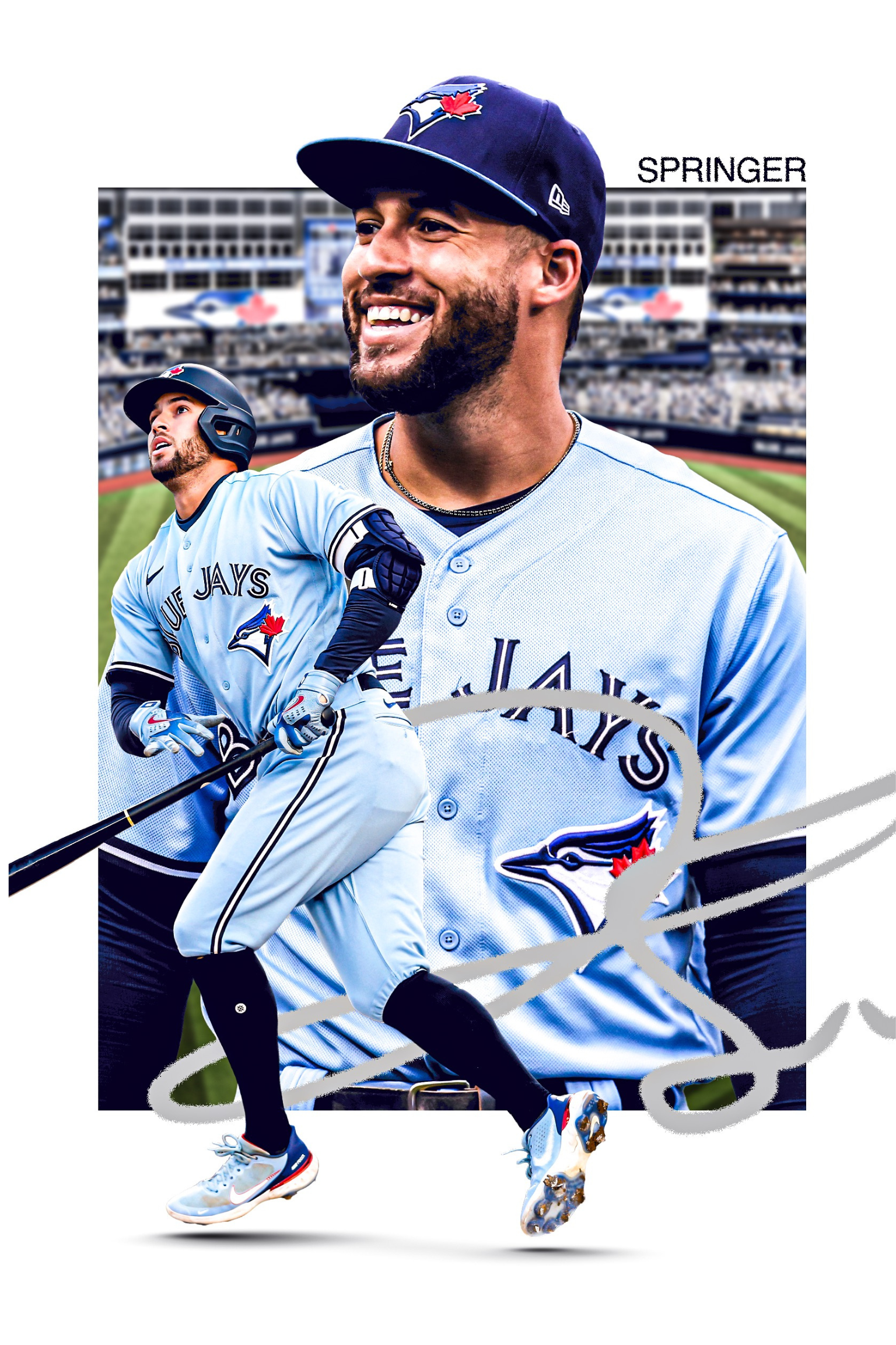 George Springer - White Out Series 2