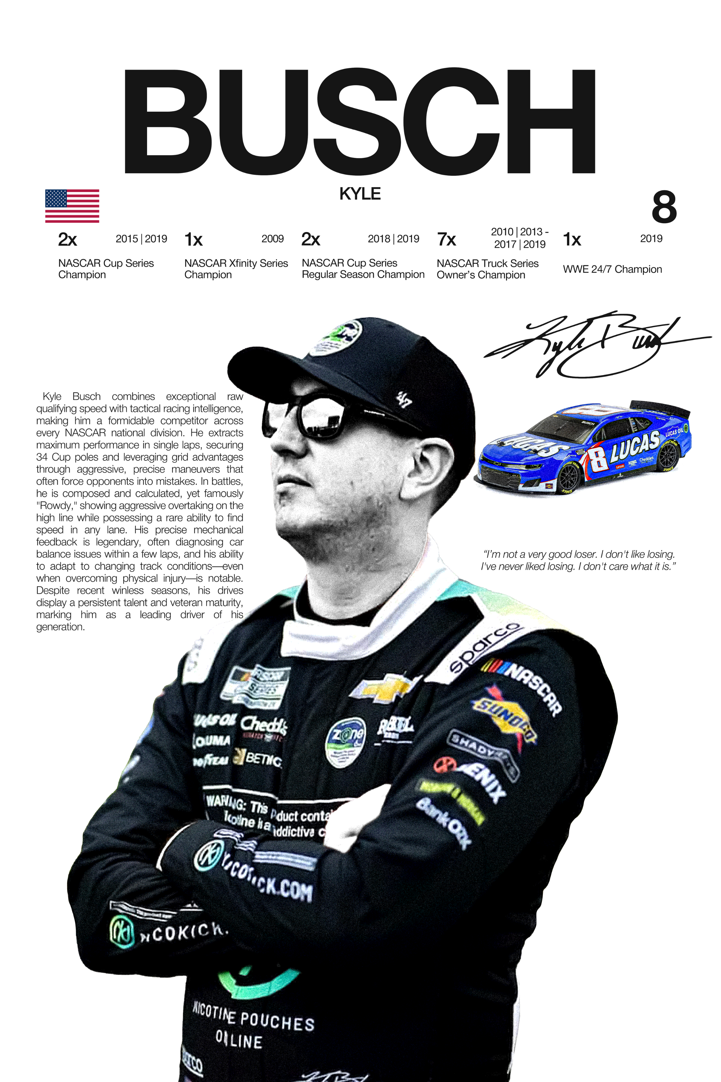 Kyle Busch - Hardline Series