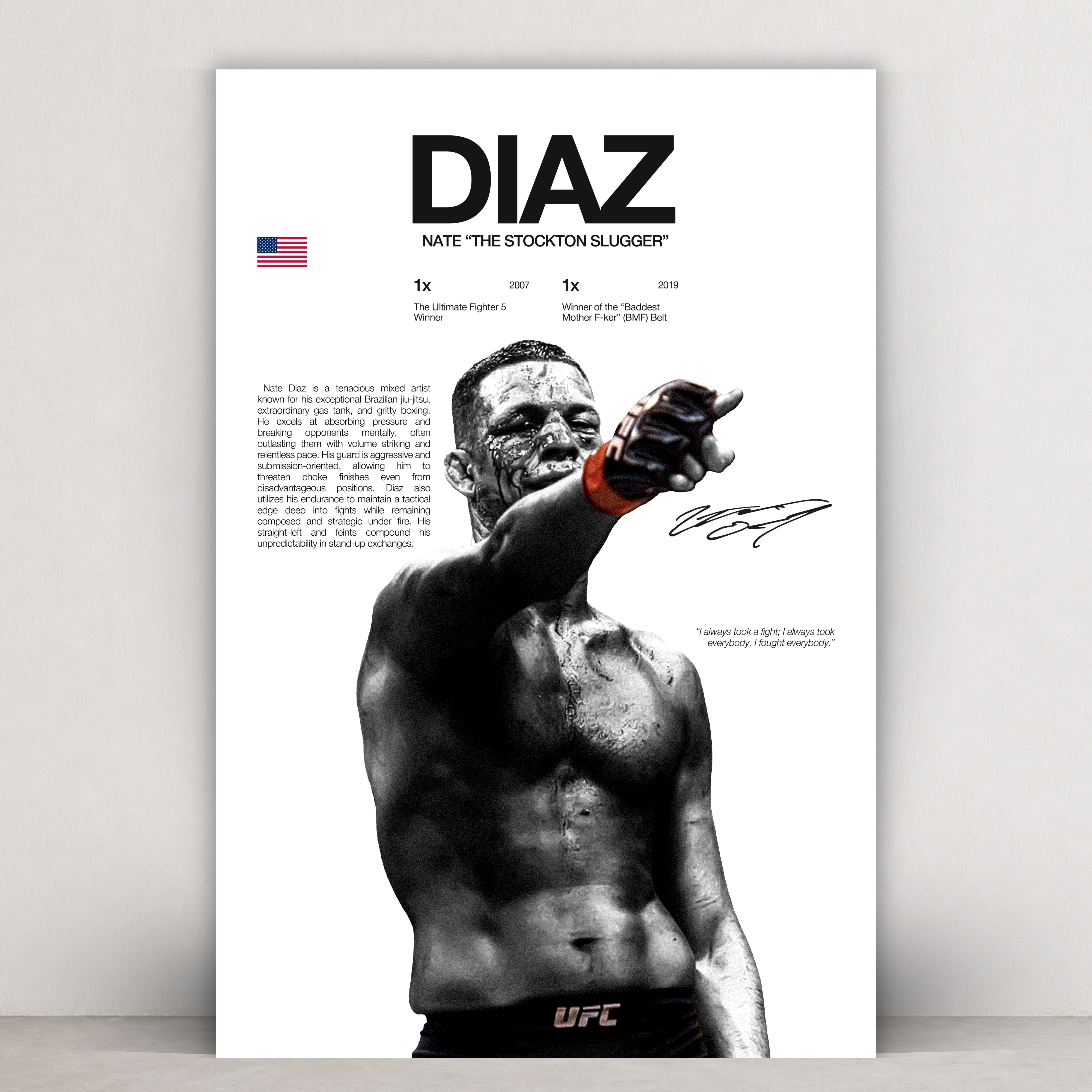 NATE DIAZ - Hardline Series
