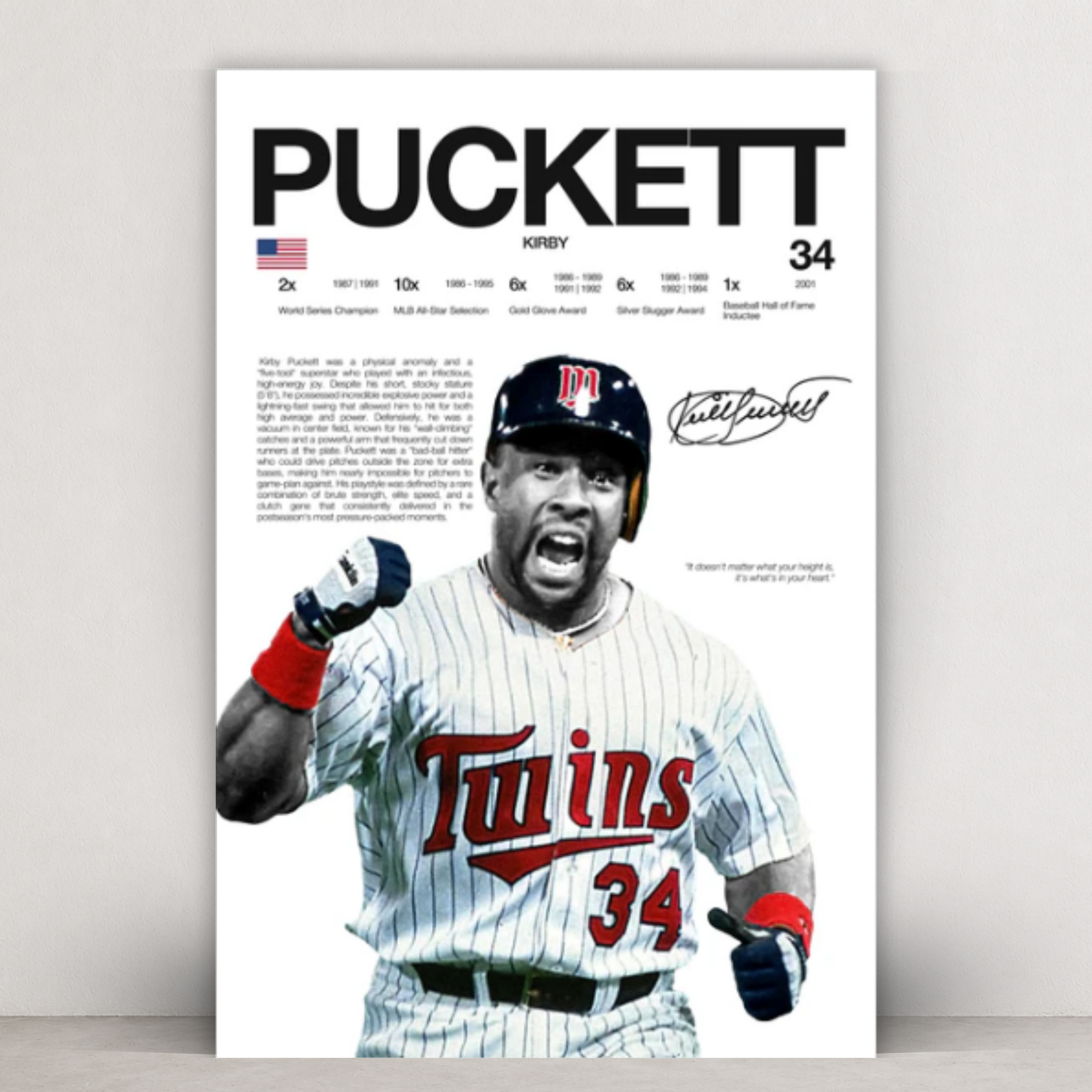KIRBY PUCKETT - Hardline Series