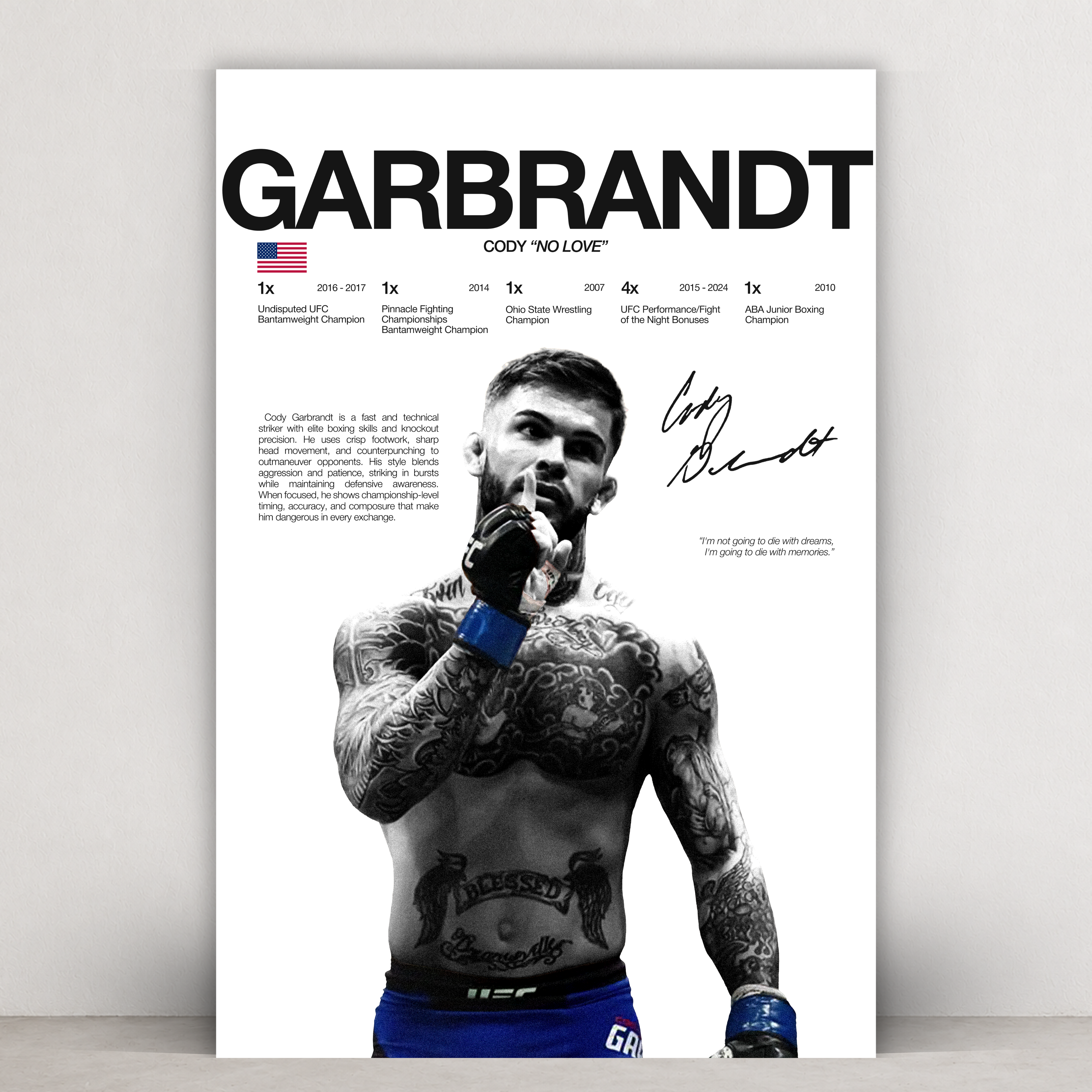 Cody Garbrandt - Hardline Series