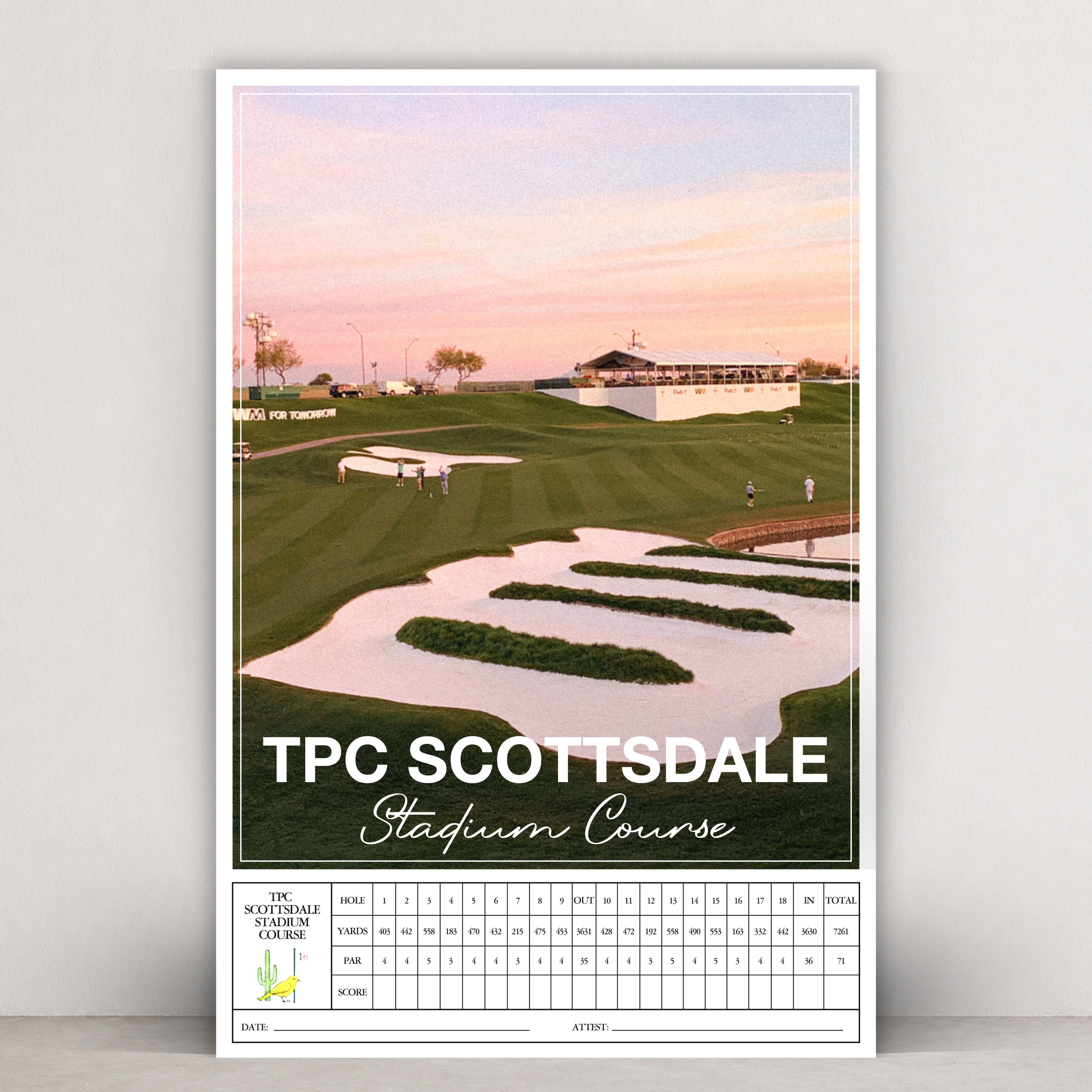 TPC Scottsdale  - Scorecard