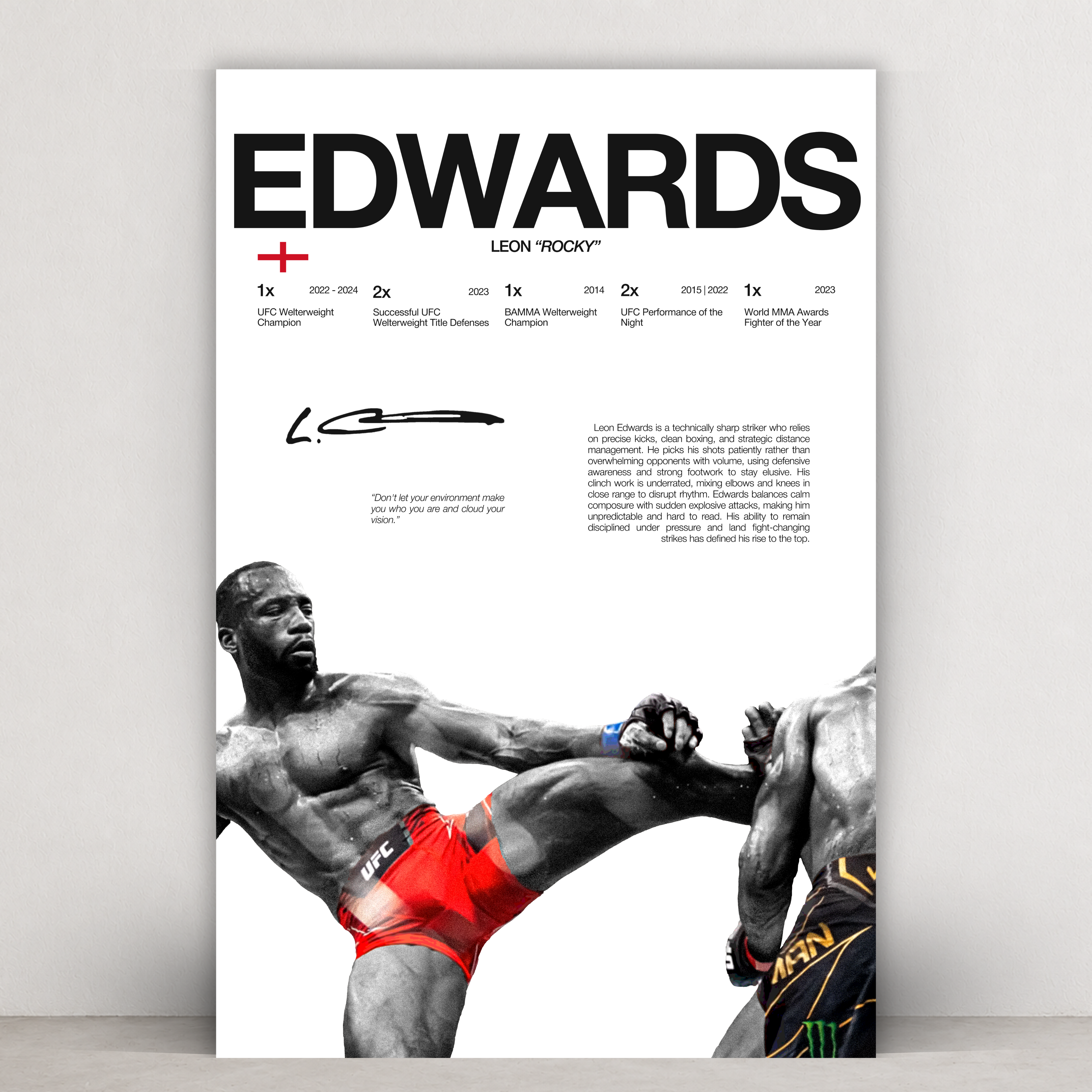 Leon Edwards - Kicking - Hardline Series