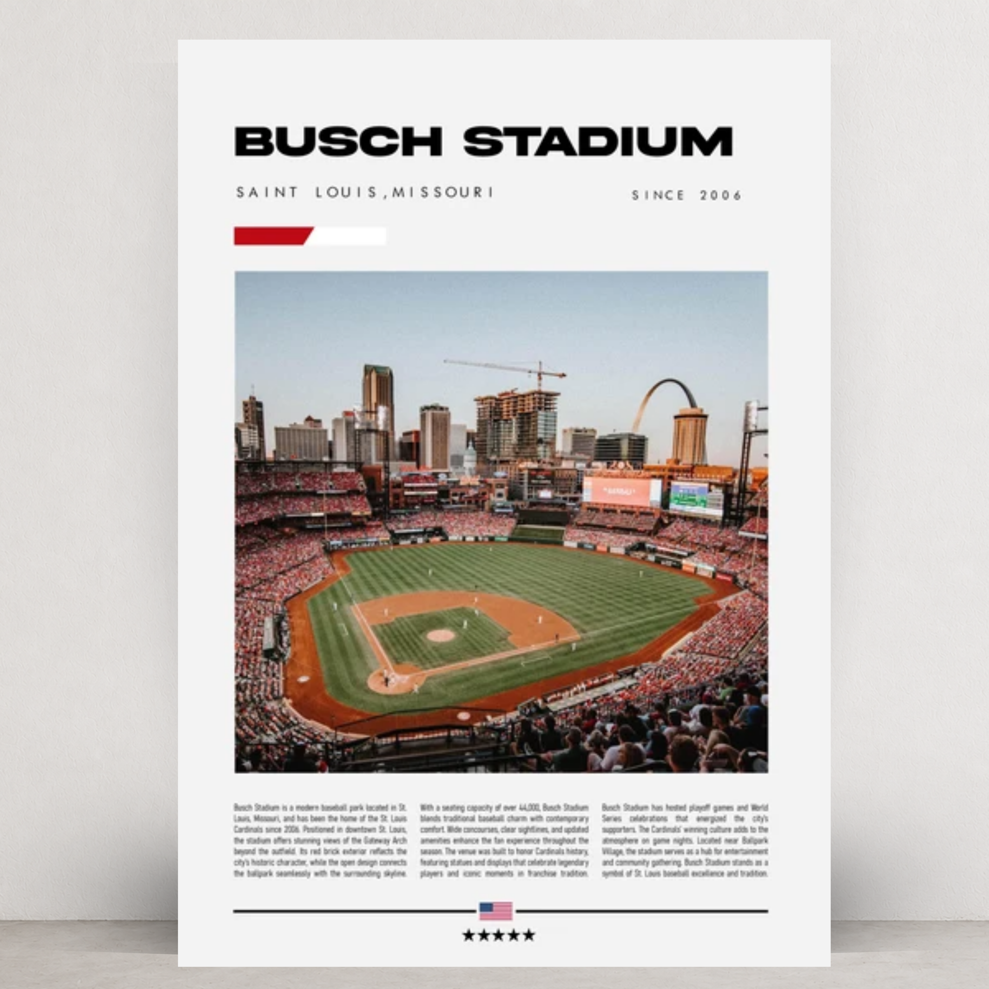 Busch Stadium - St. Louis Cardinals - Stadium Series