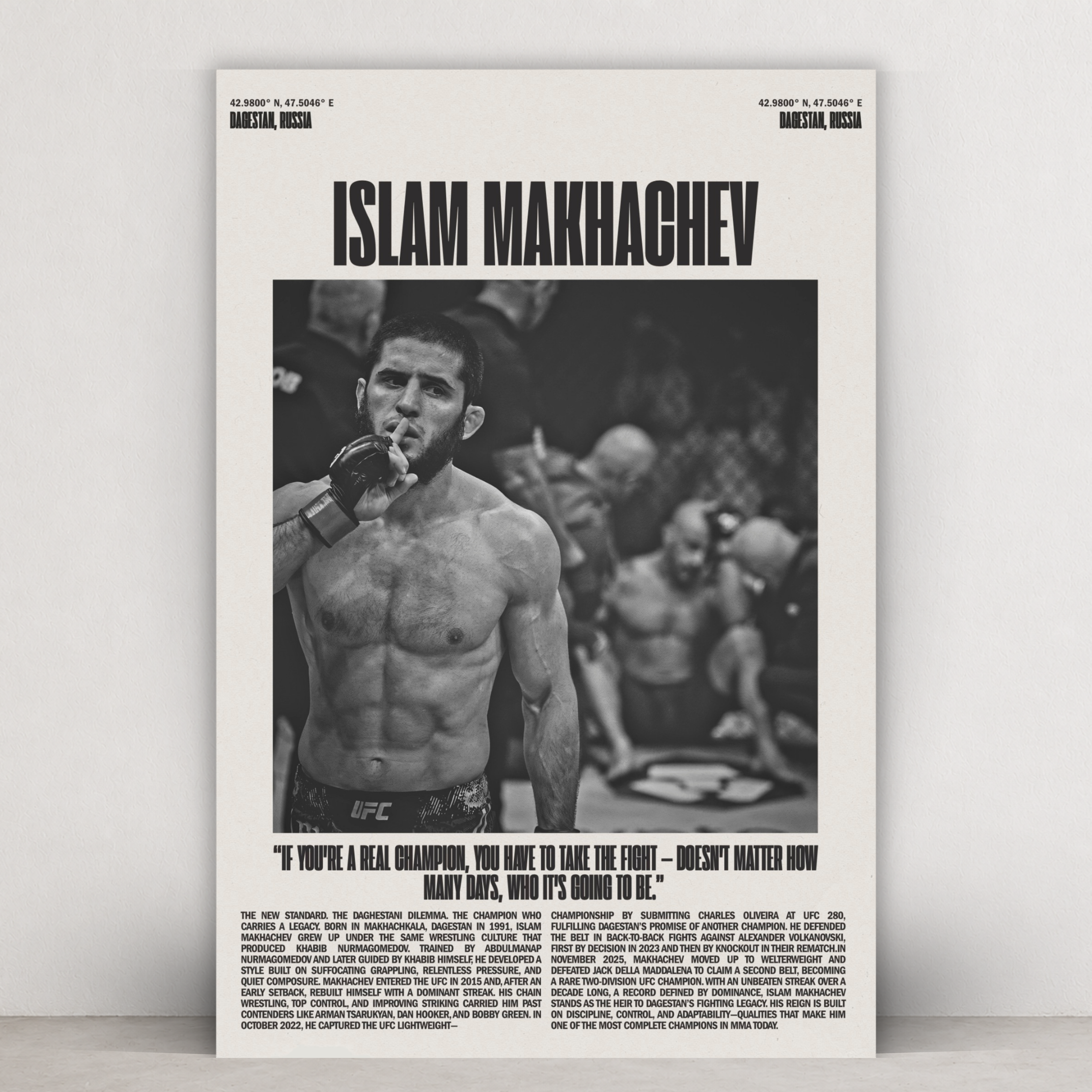Islam Makhachev - TAKE THE FIGHT