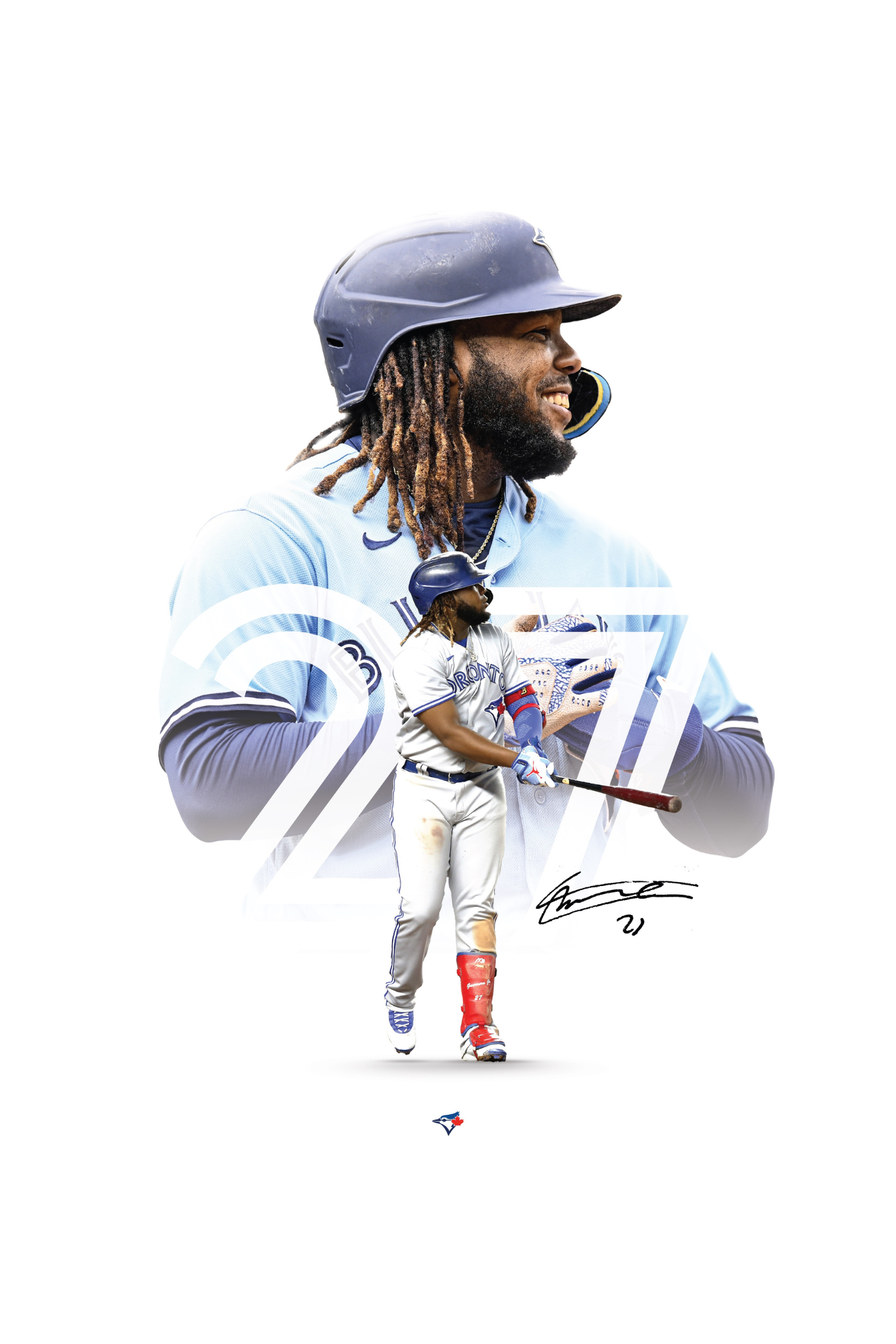 Vladimir Guerrero Jr. - White Out Series