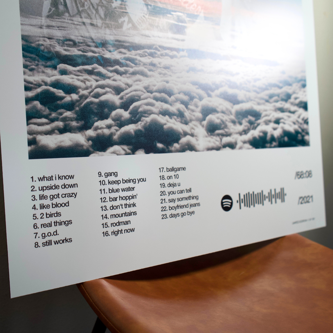 the highs. - Limited Edition Metal Print