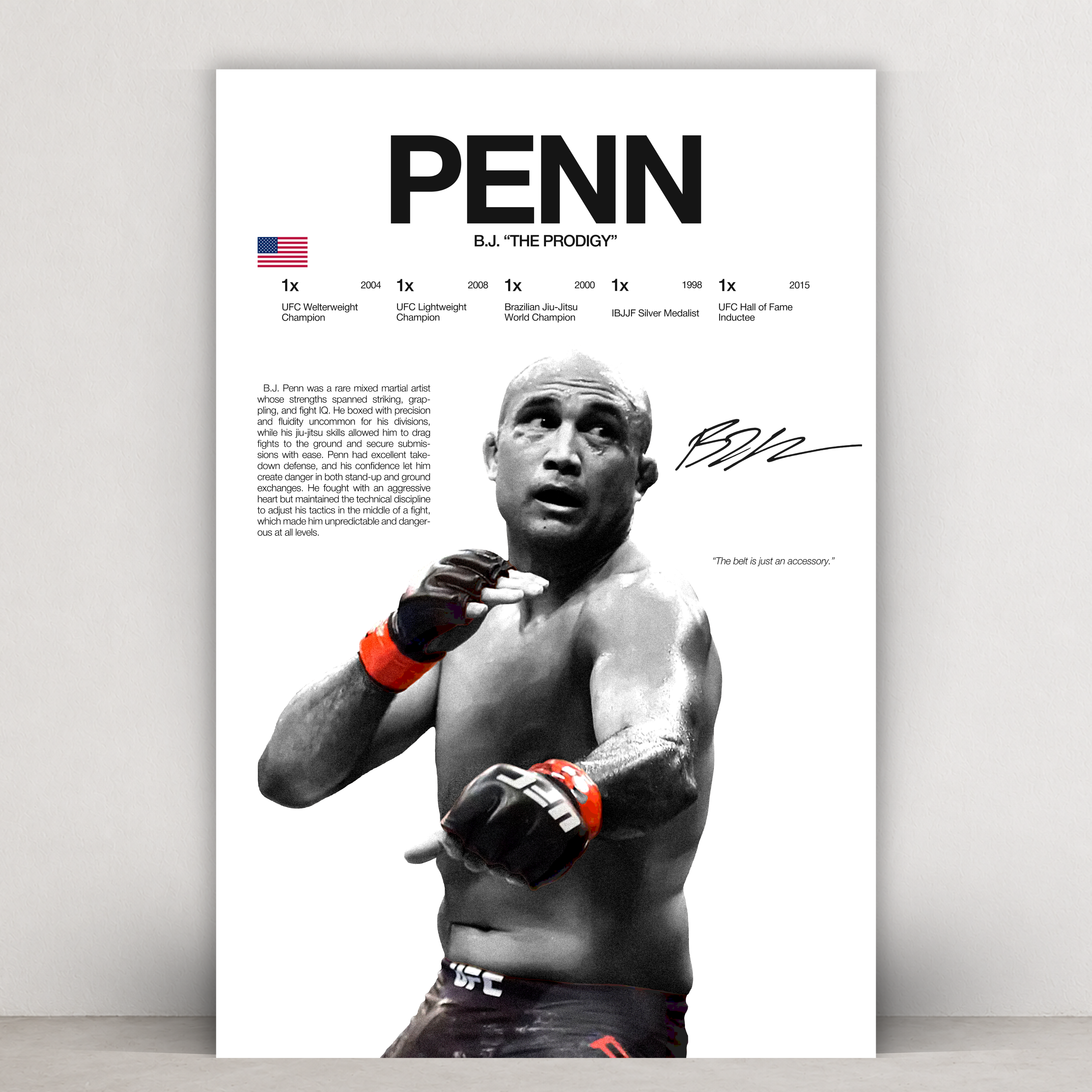 B.J. Penn - Hardline Series