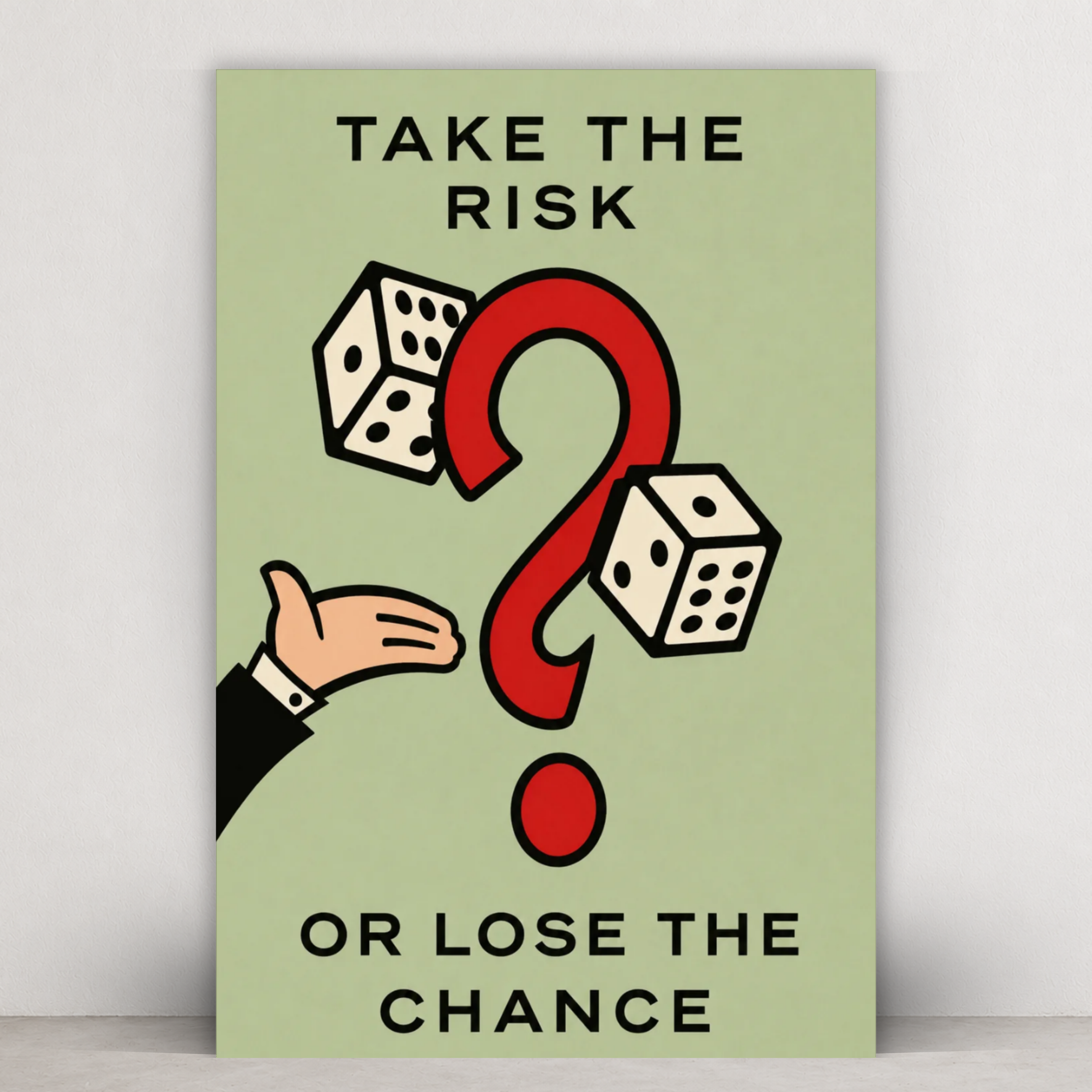 Take The Risk Or Lose The Chance