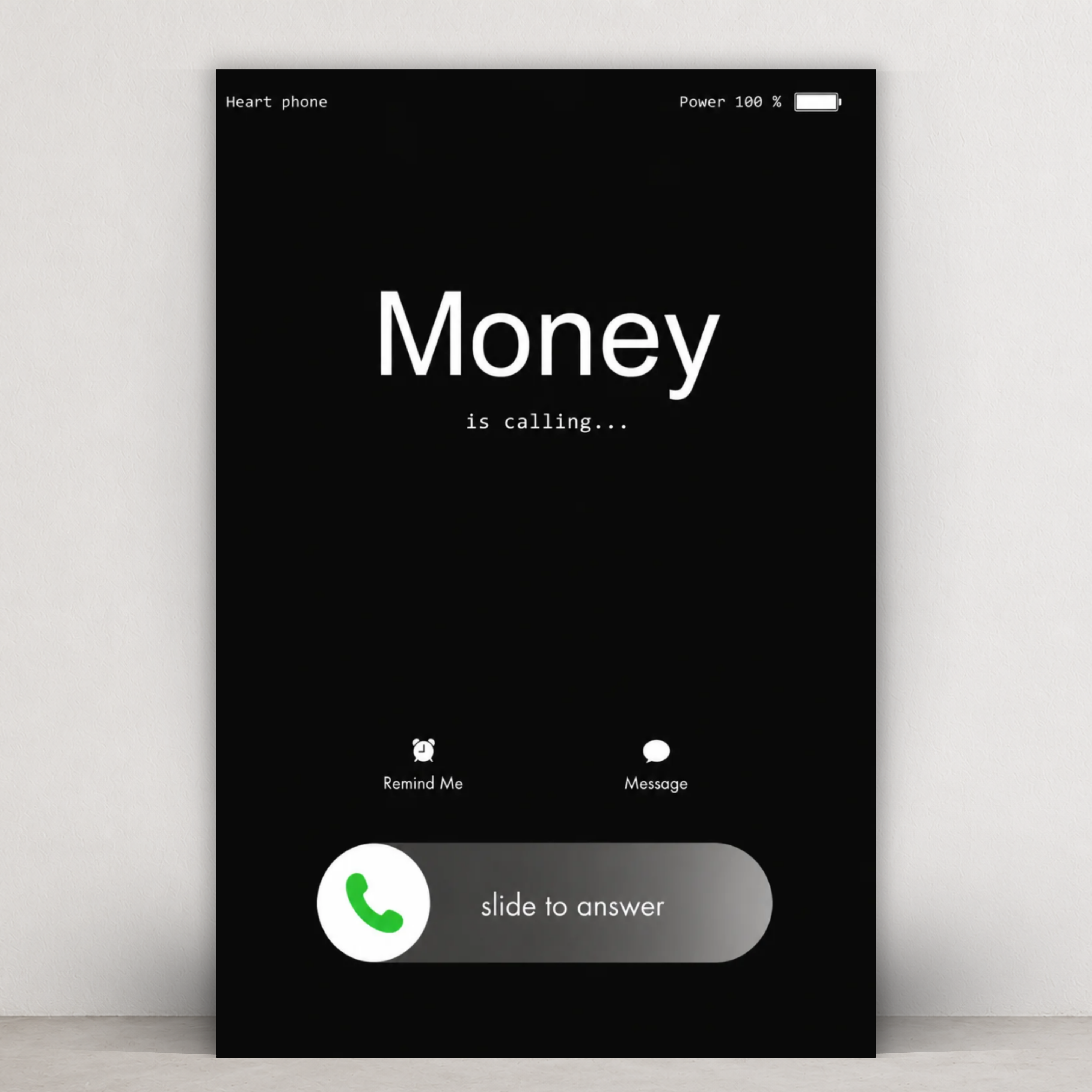 Money Is Calling....