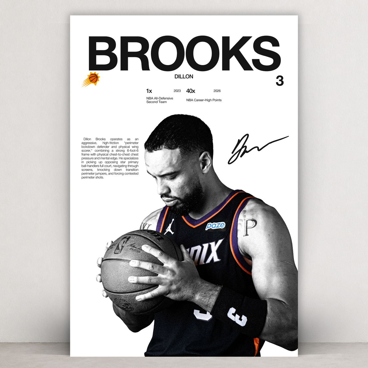 Dillon Brooks - Hardline Series