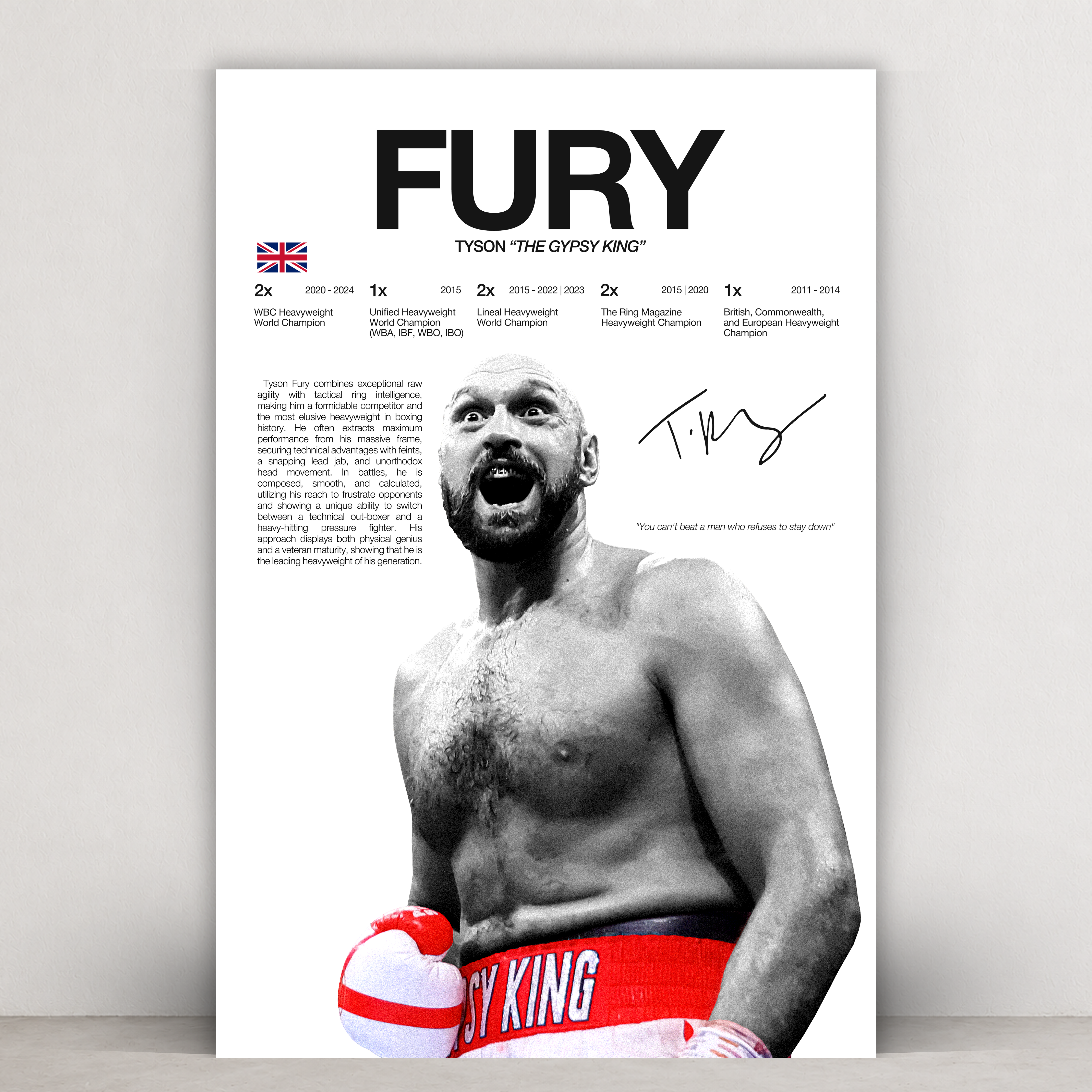 Tyson Fury - Hardline Series
