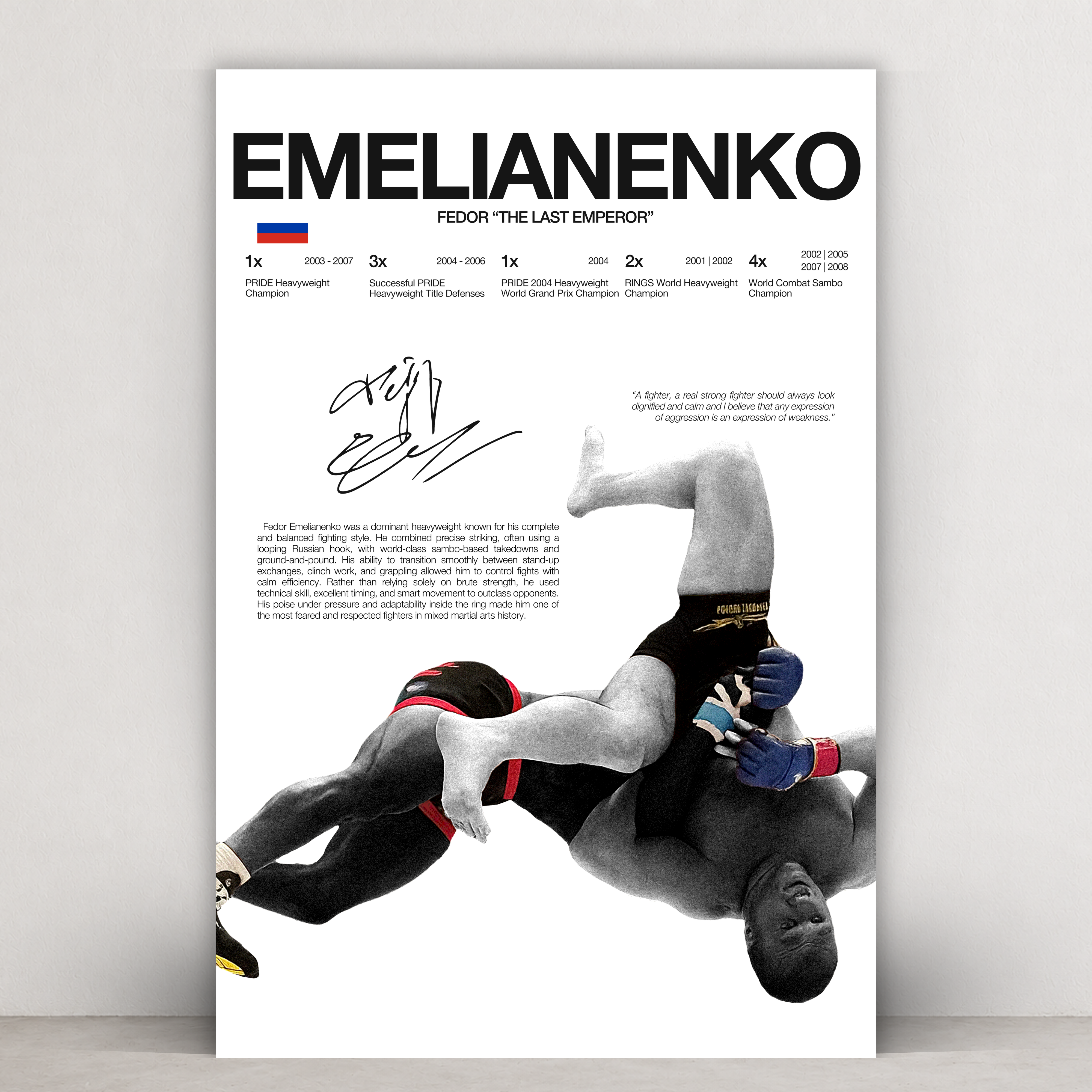Fedor Emelianenko - Hardline Series