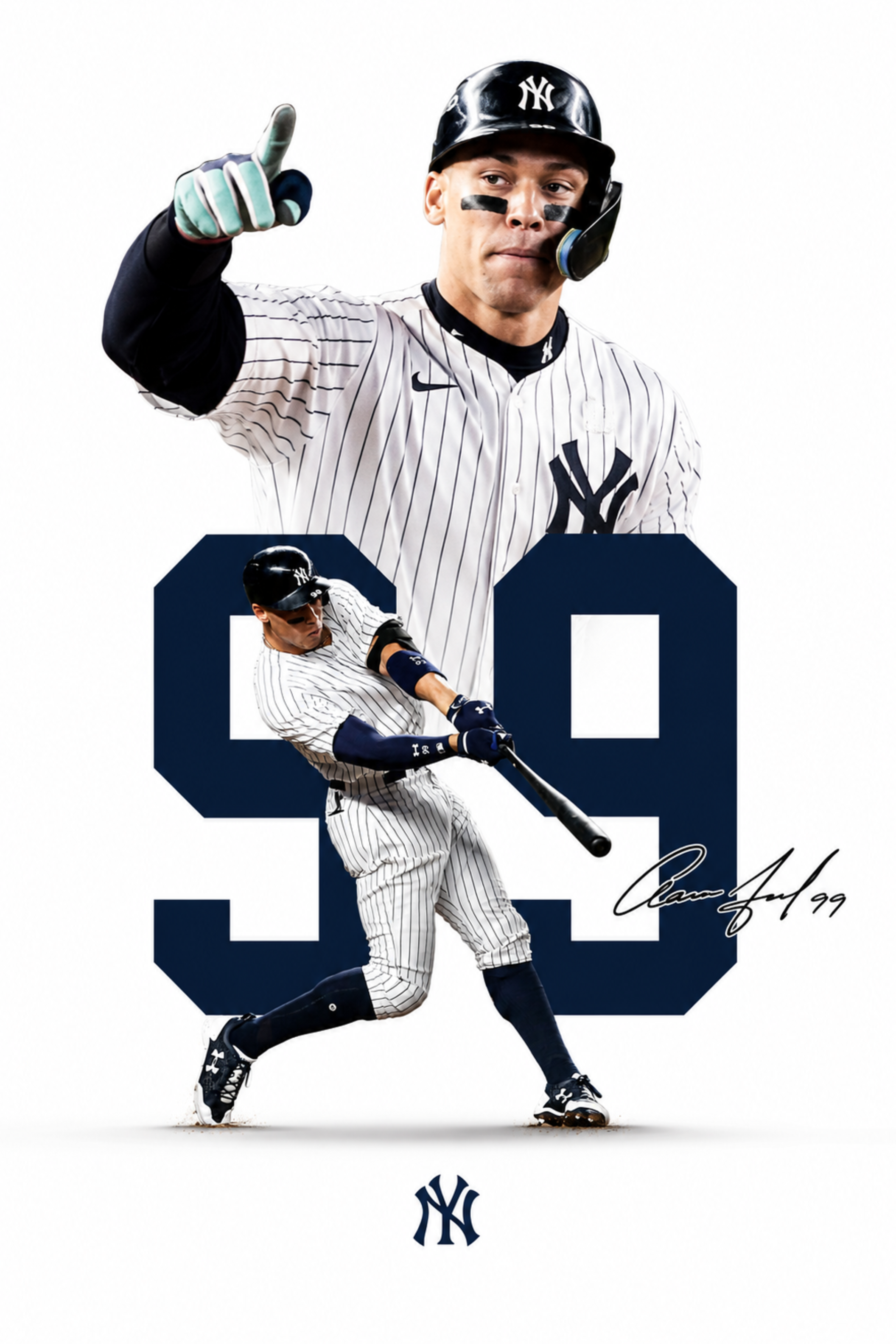 Aaron Judge - whiteout series