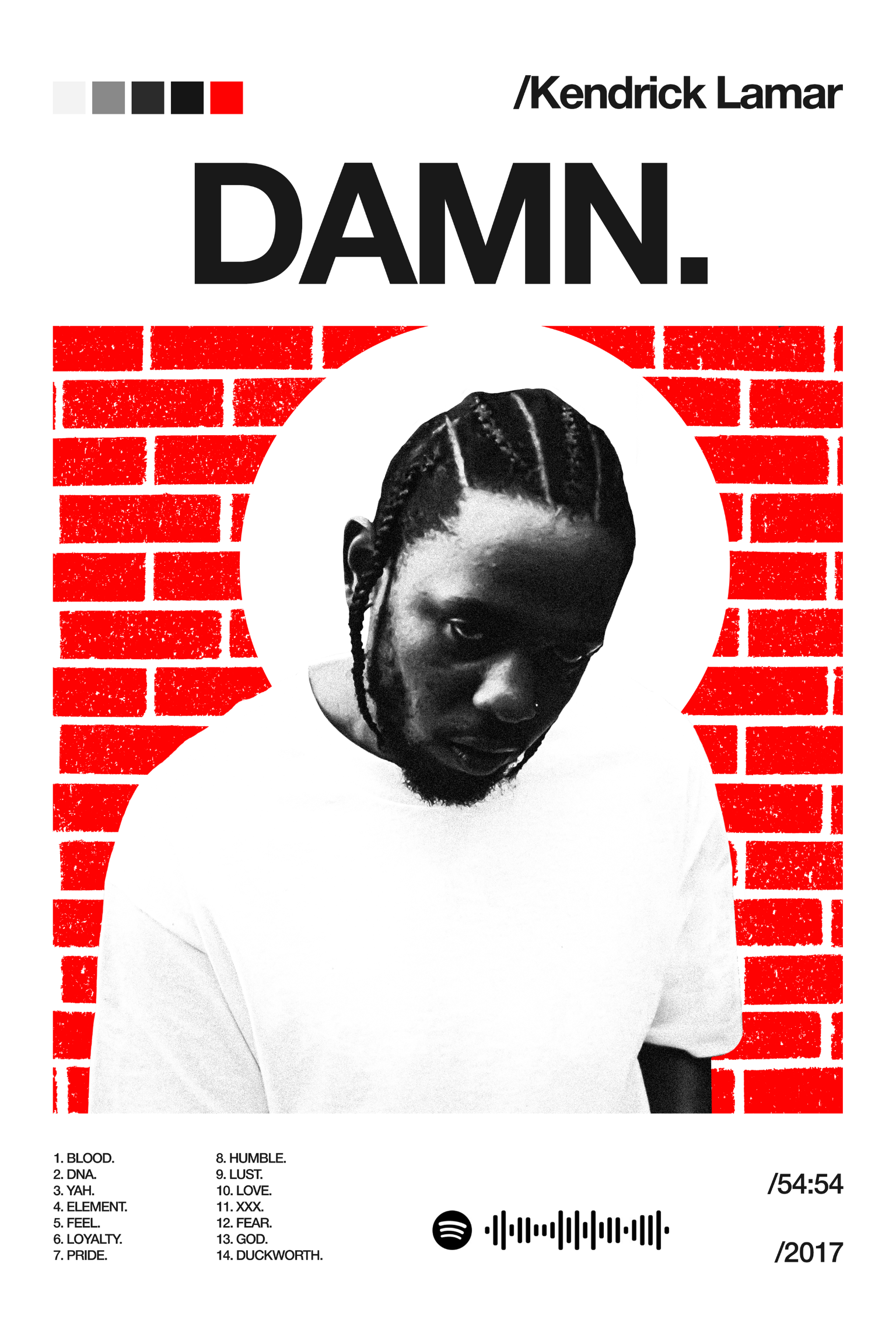 Damn. - Kendrick Lamar - Playback Series
