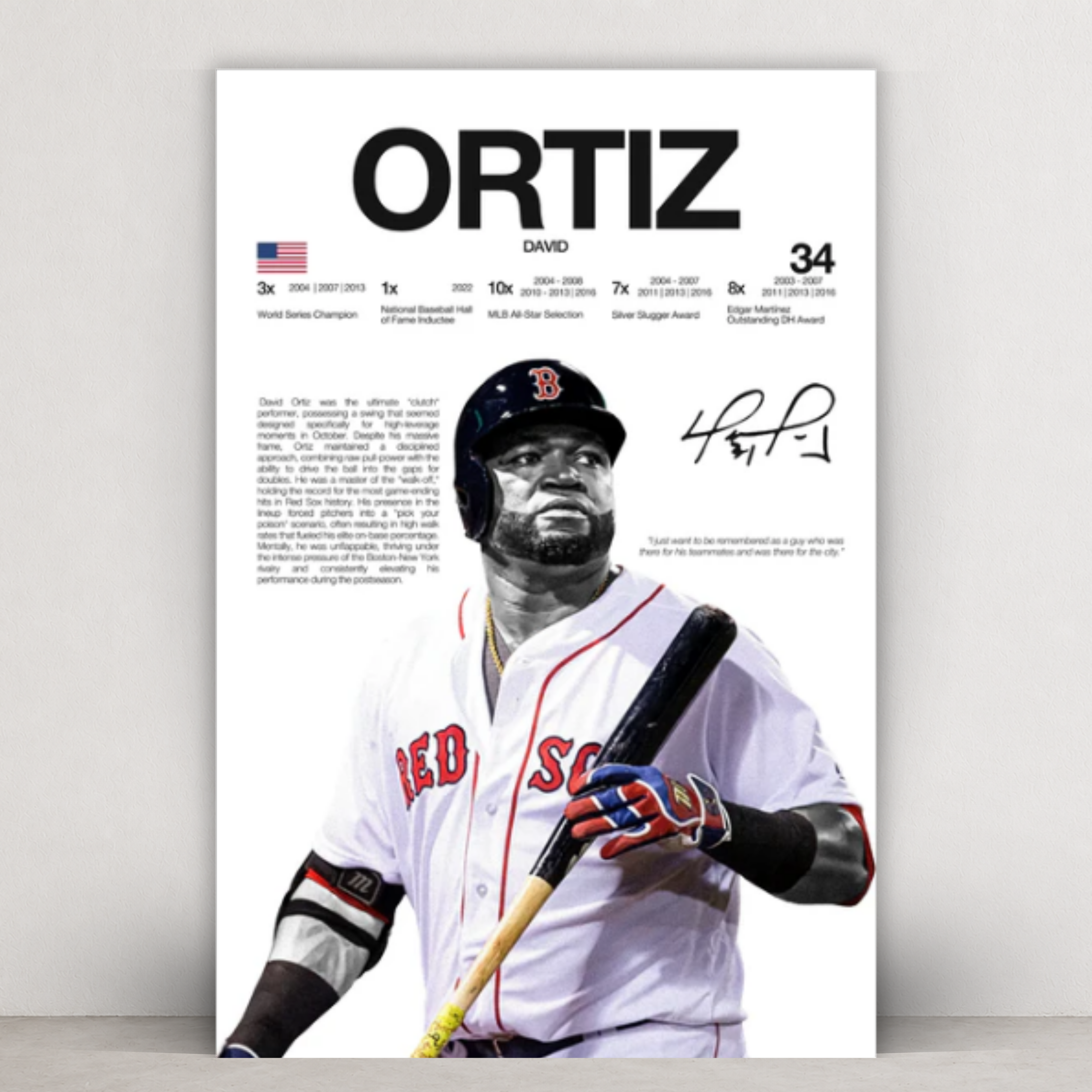 David Ortiz- Hardline Series