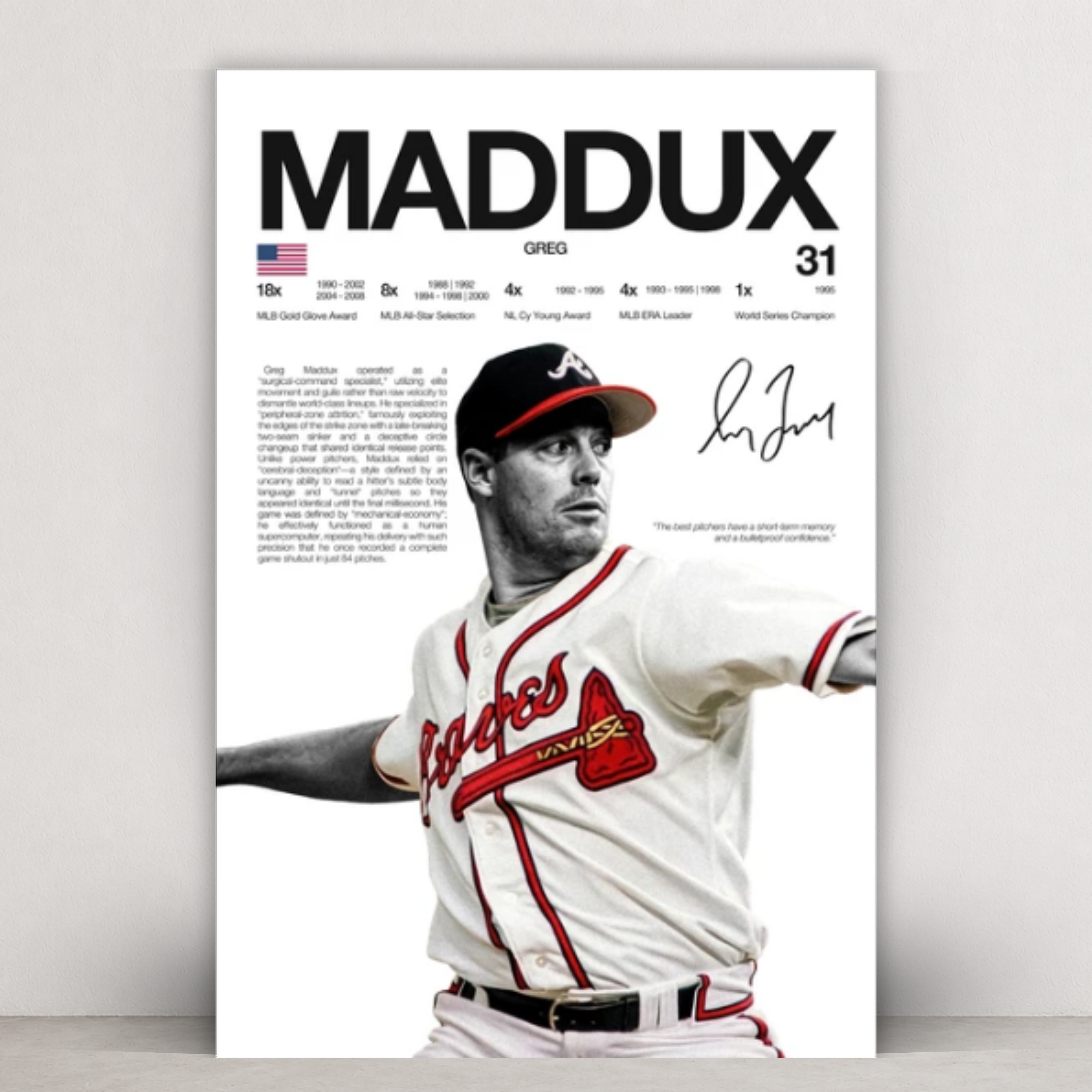 Greg Maddux - Hardline Series