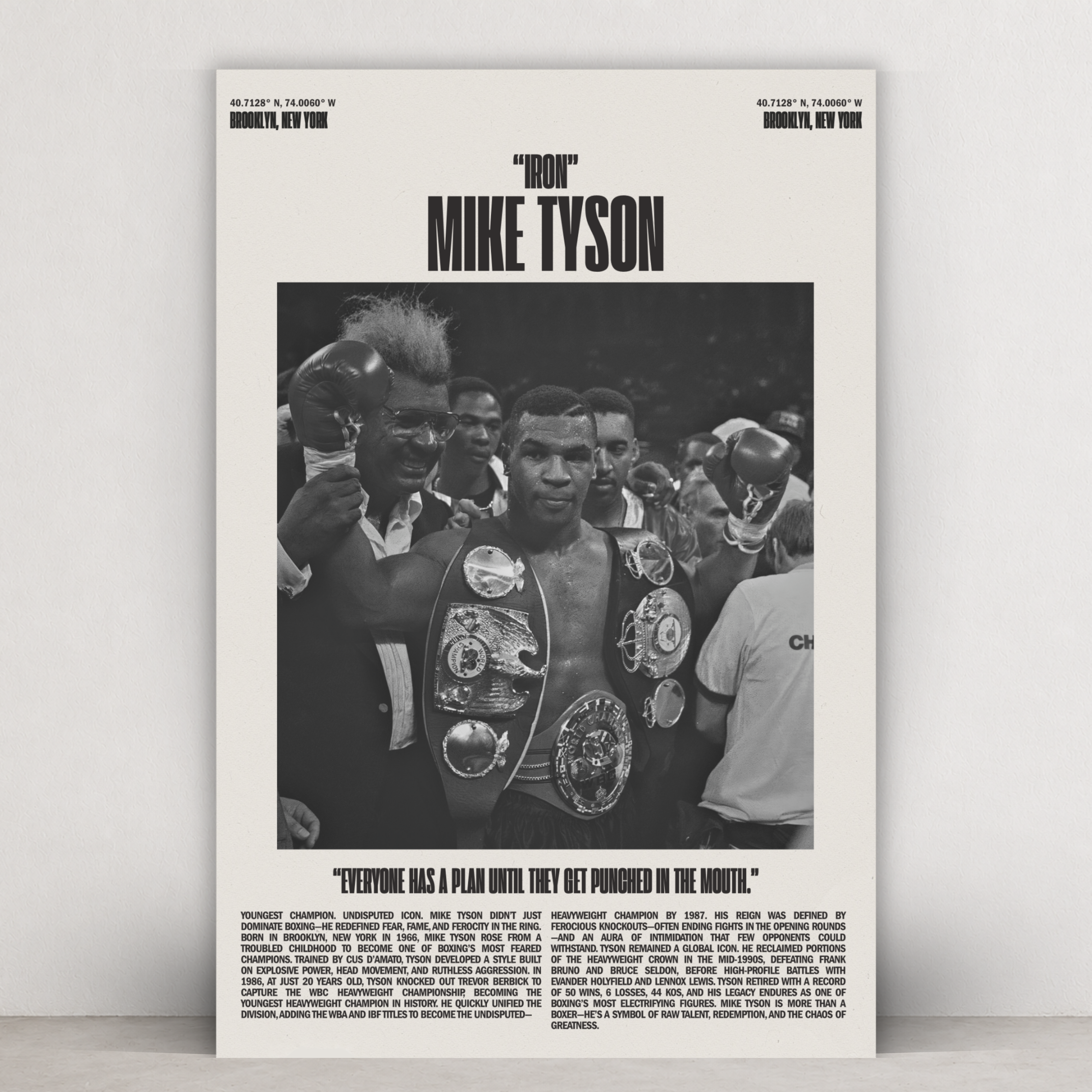 TYSON - Punched in the Mouth