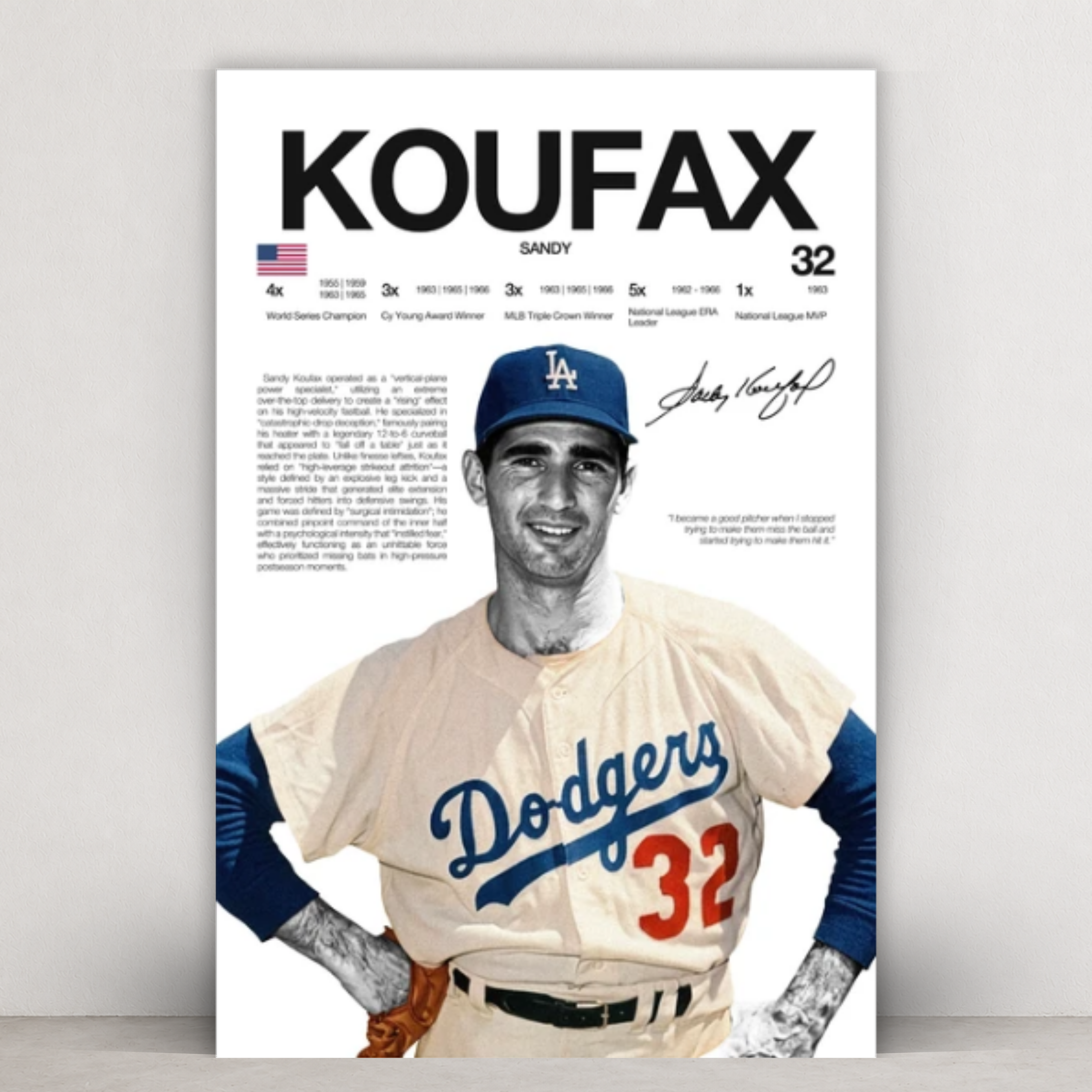 Sandy Koufax - Hardline Series