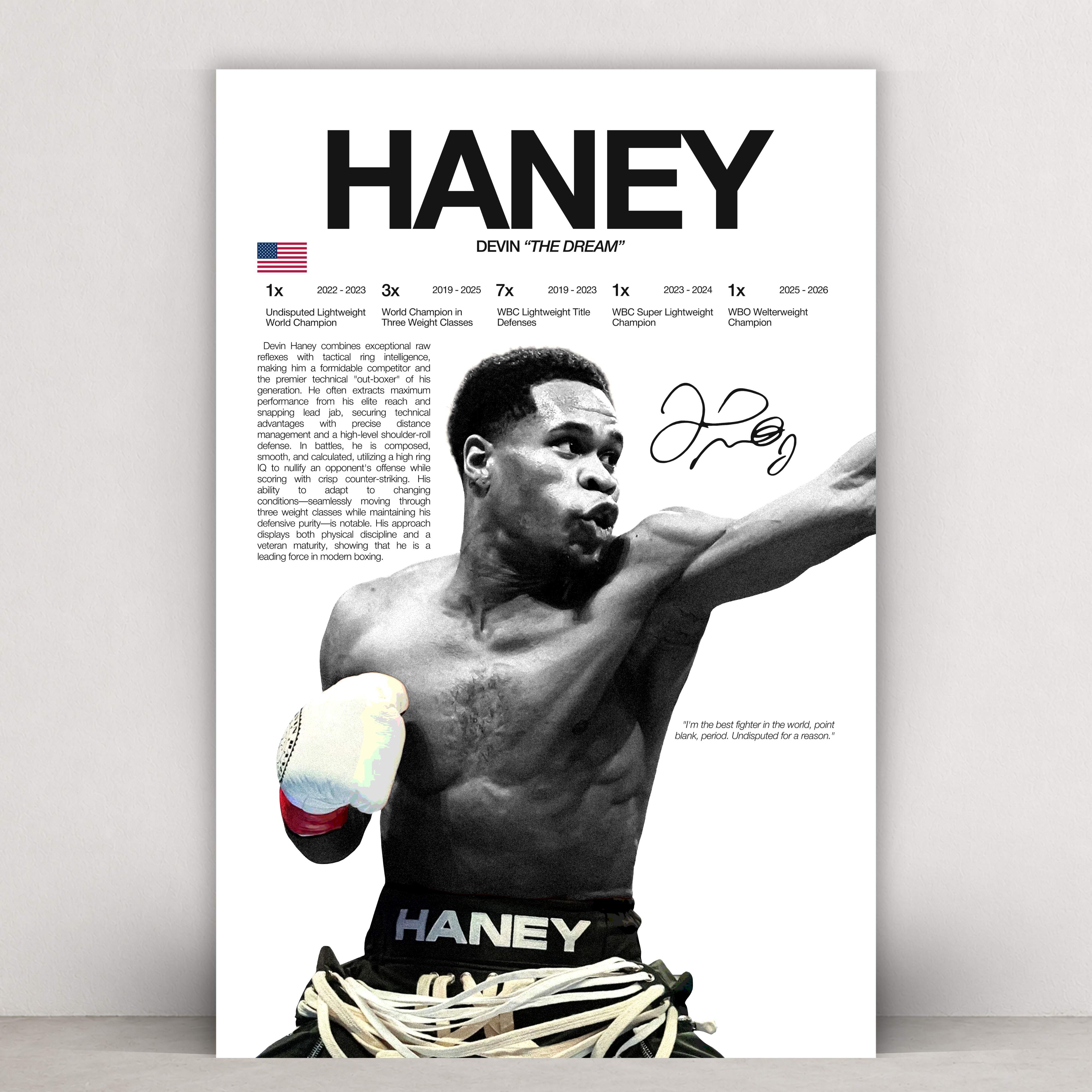 Devin Haney - Hardline Series