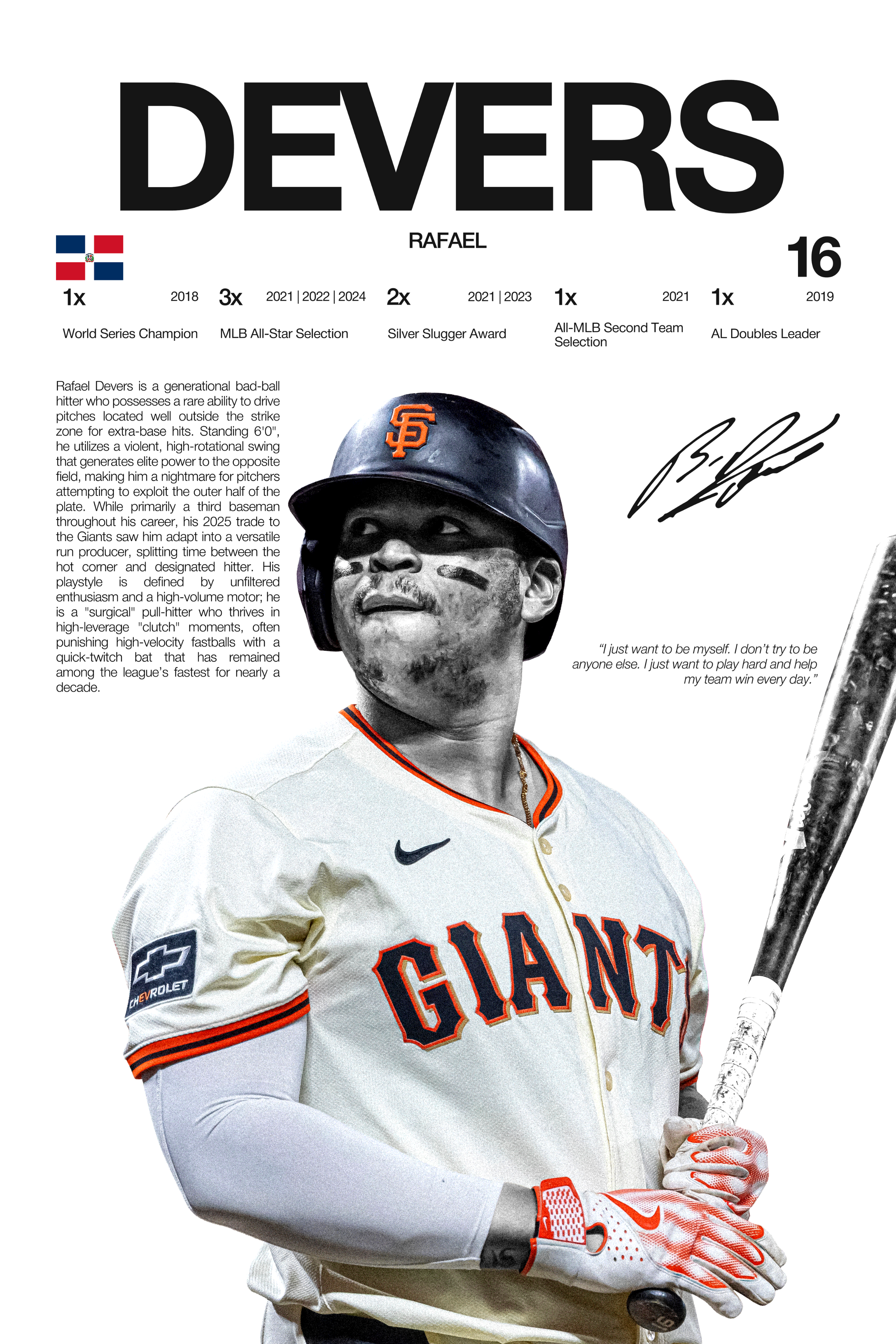 Rafael Devers - Hardline Series