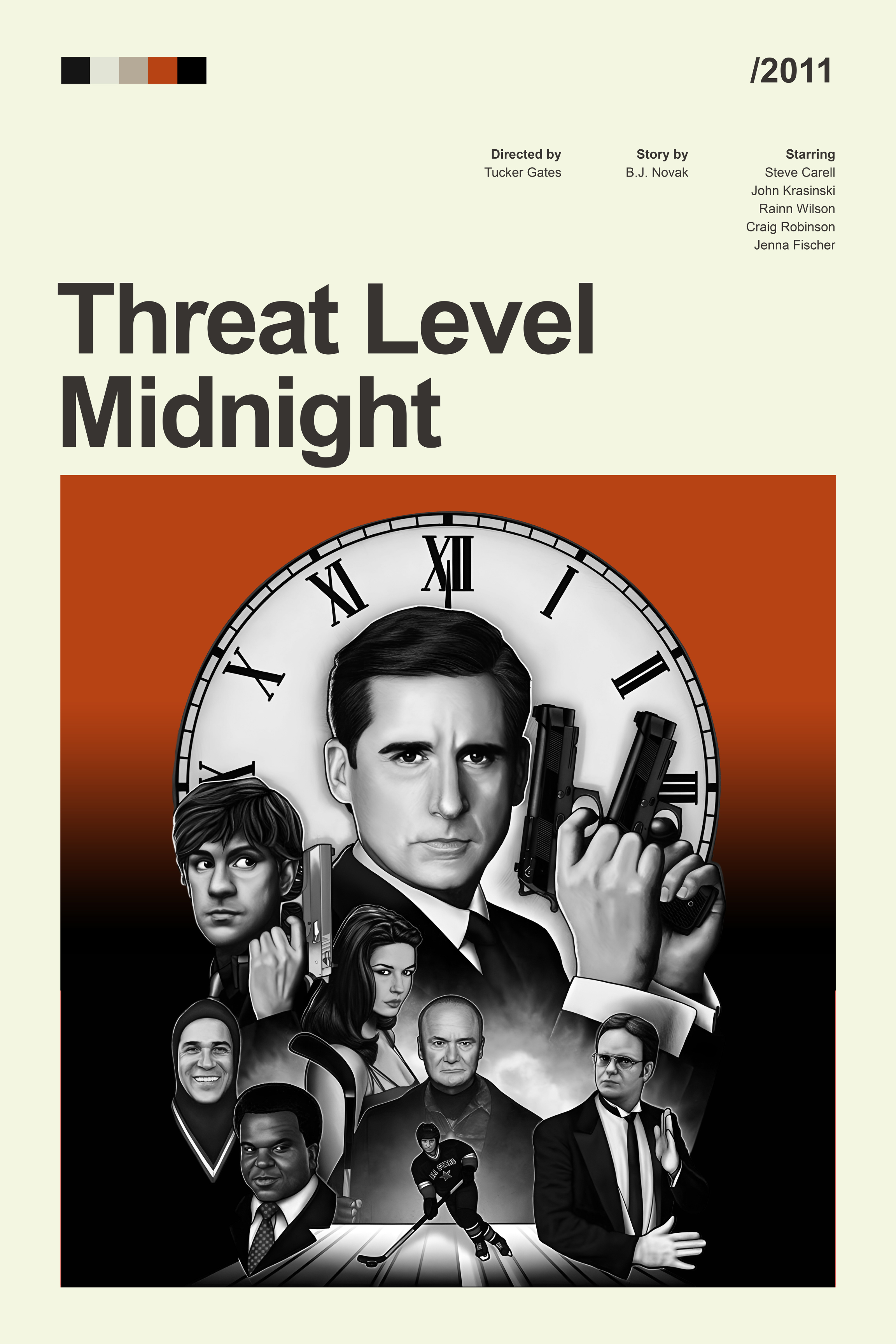 THREAT LEVEL MIDNIGHT - THE OFFICE - ICONIC SERIES