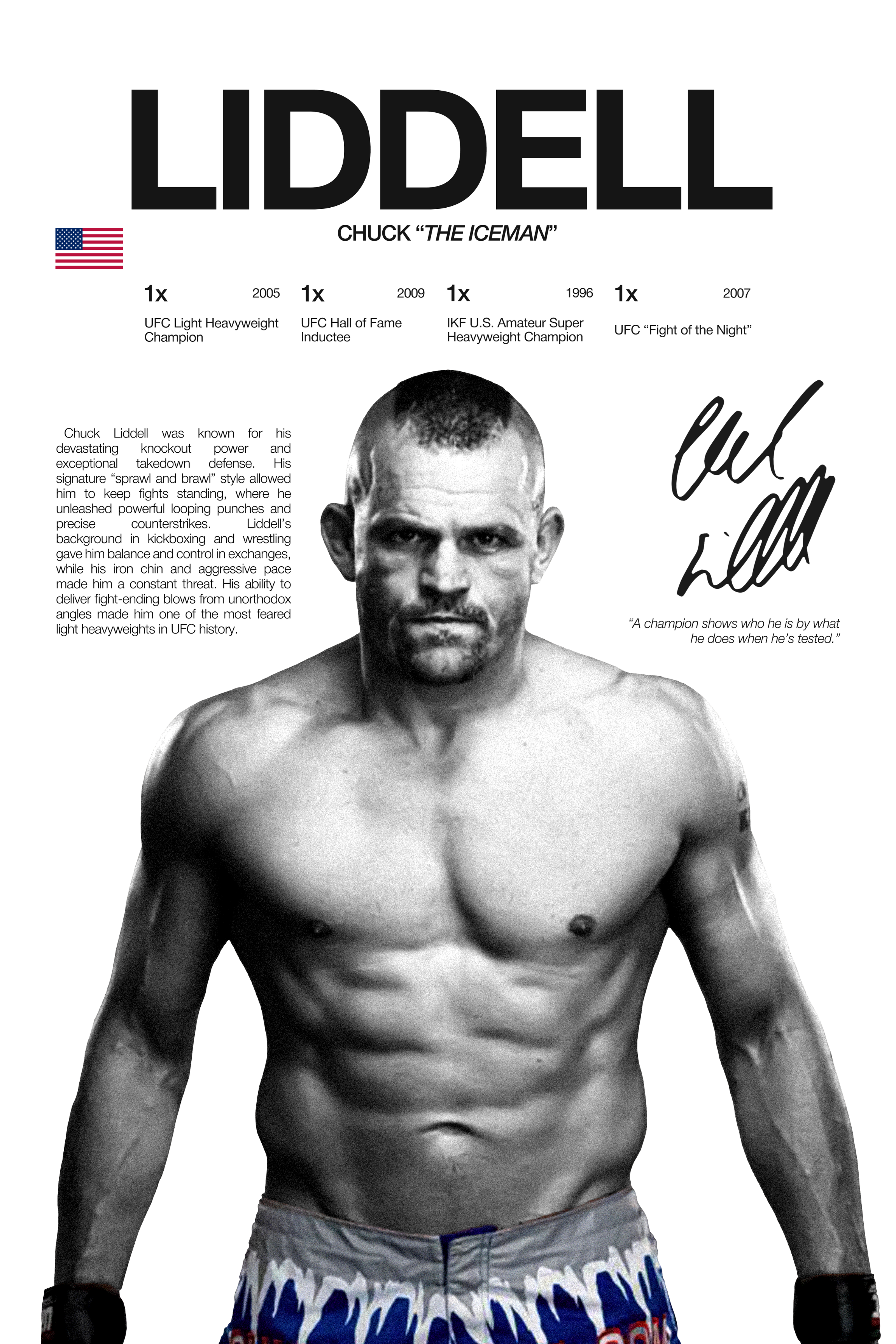 Chuck Liddell - Hardline Series