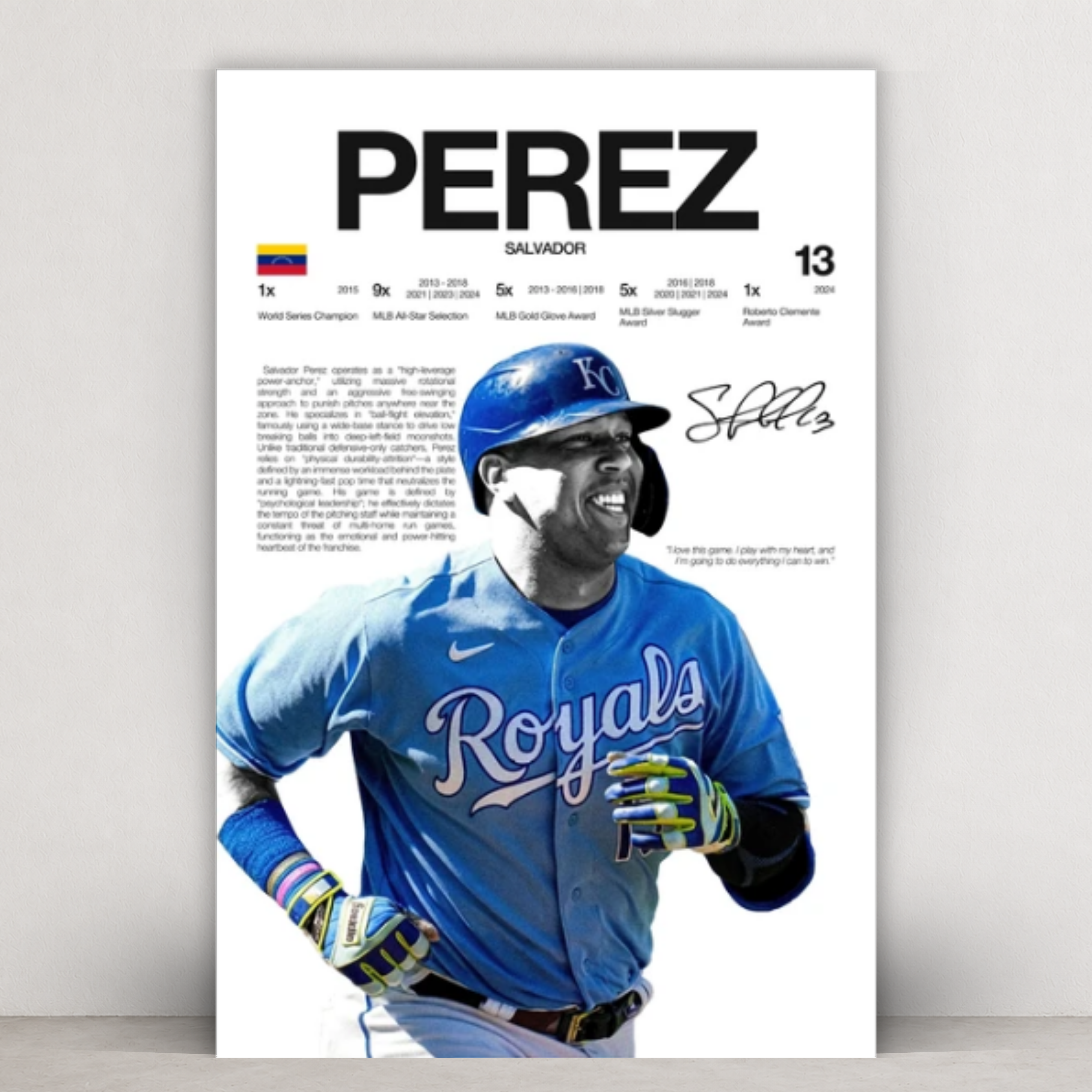 Salvador Perez - Hardline Series