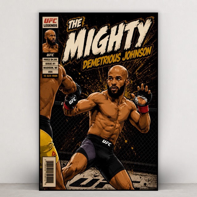 Demetrious Johnson - Comic Book