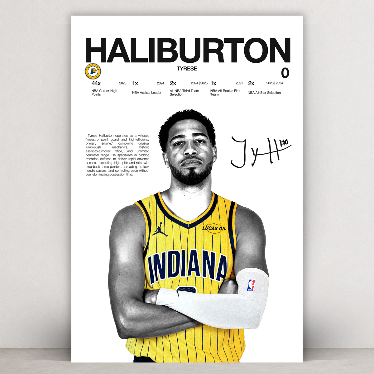 Tyrese Haliburton - Hardline Series