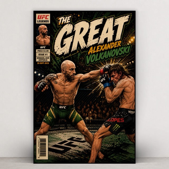 Alex Volkanovski - Comic Book