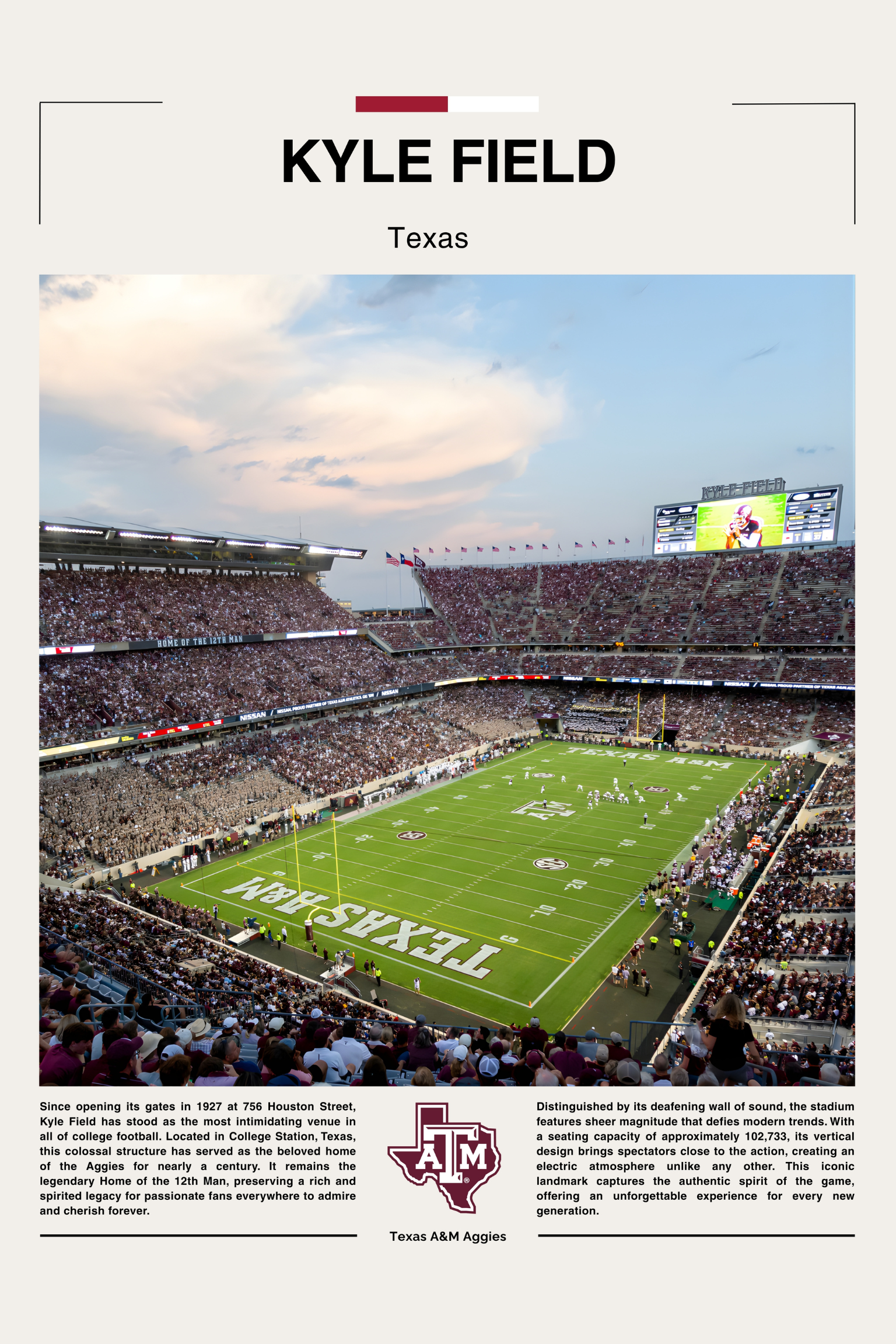 Kyle Field - Texas A&M Aggies - Stadium Series