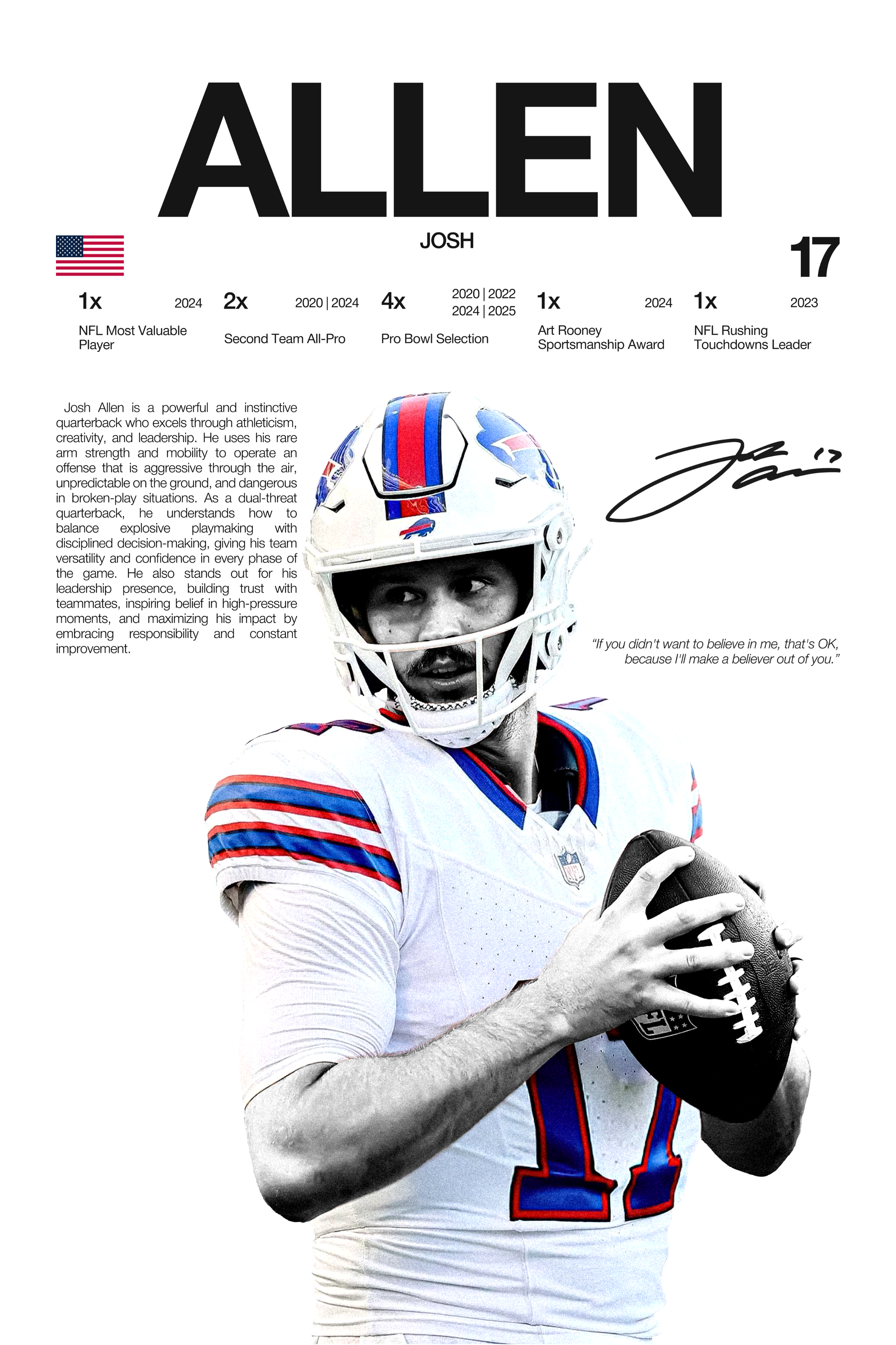 Josh Allen - Hardline Series