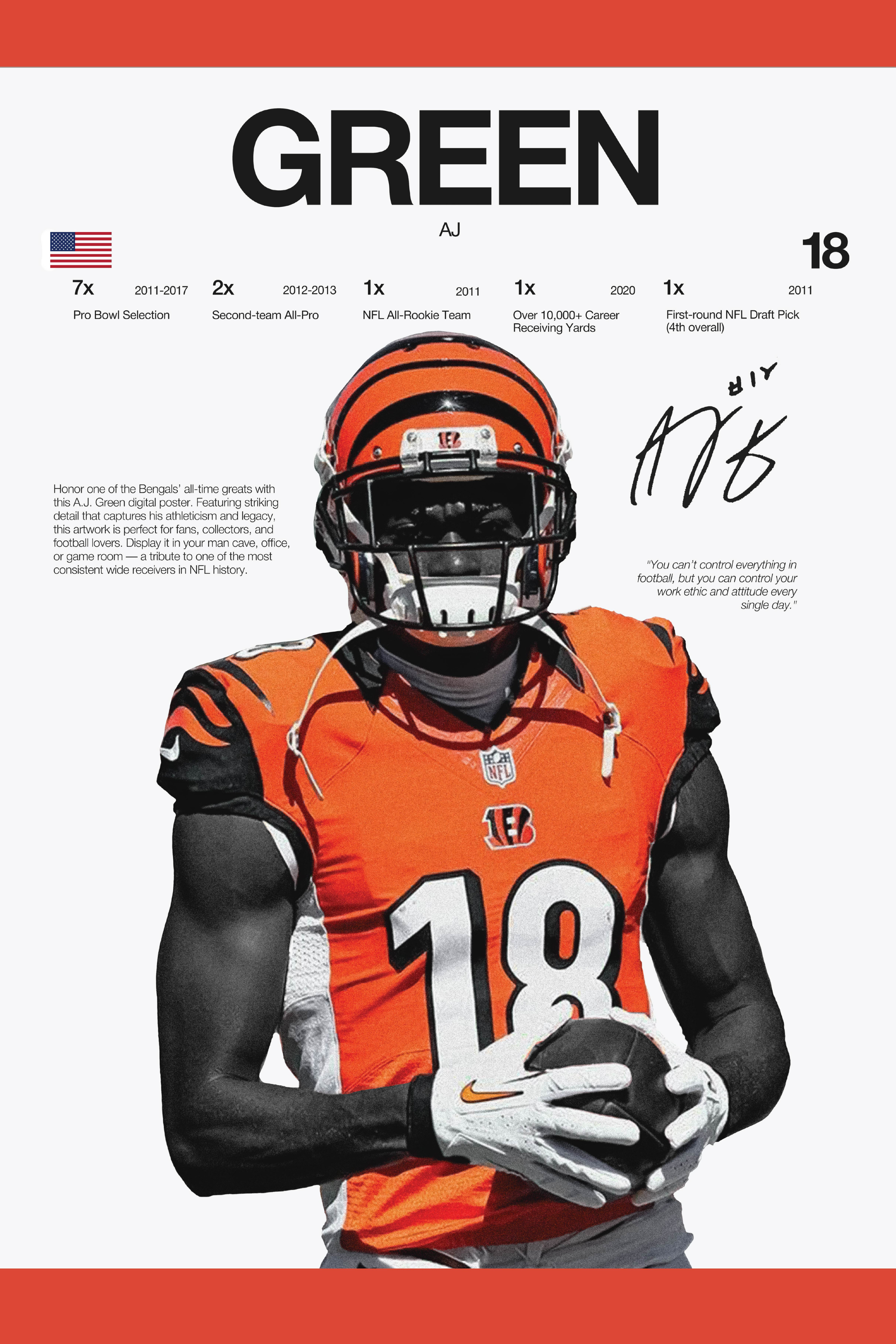 AJ Green - Hardline Series 2