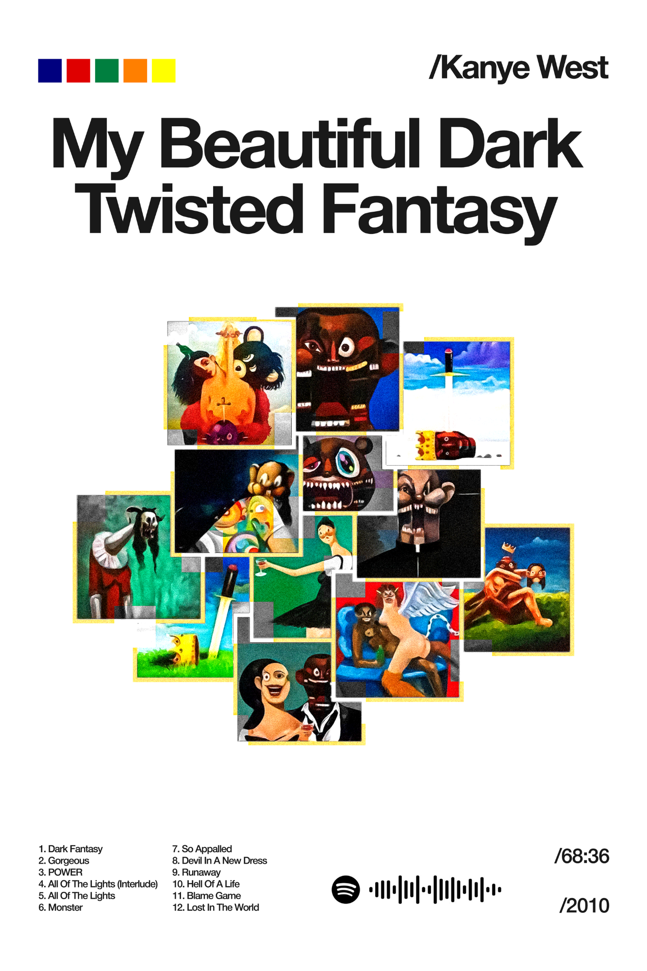 My Beautiful Dark Twisted Fantasy - Playback Series