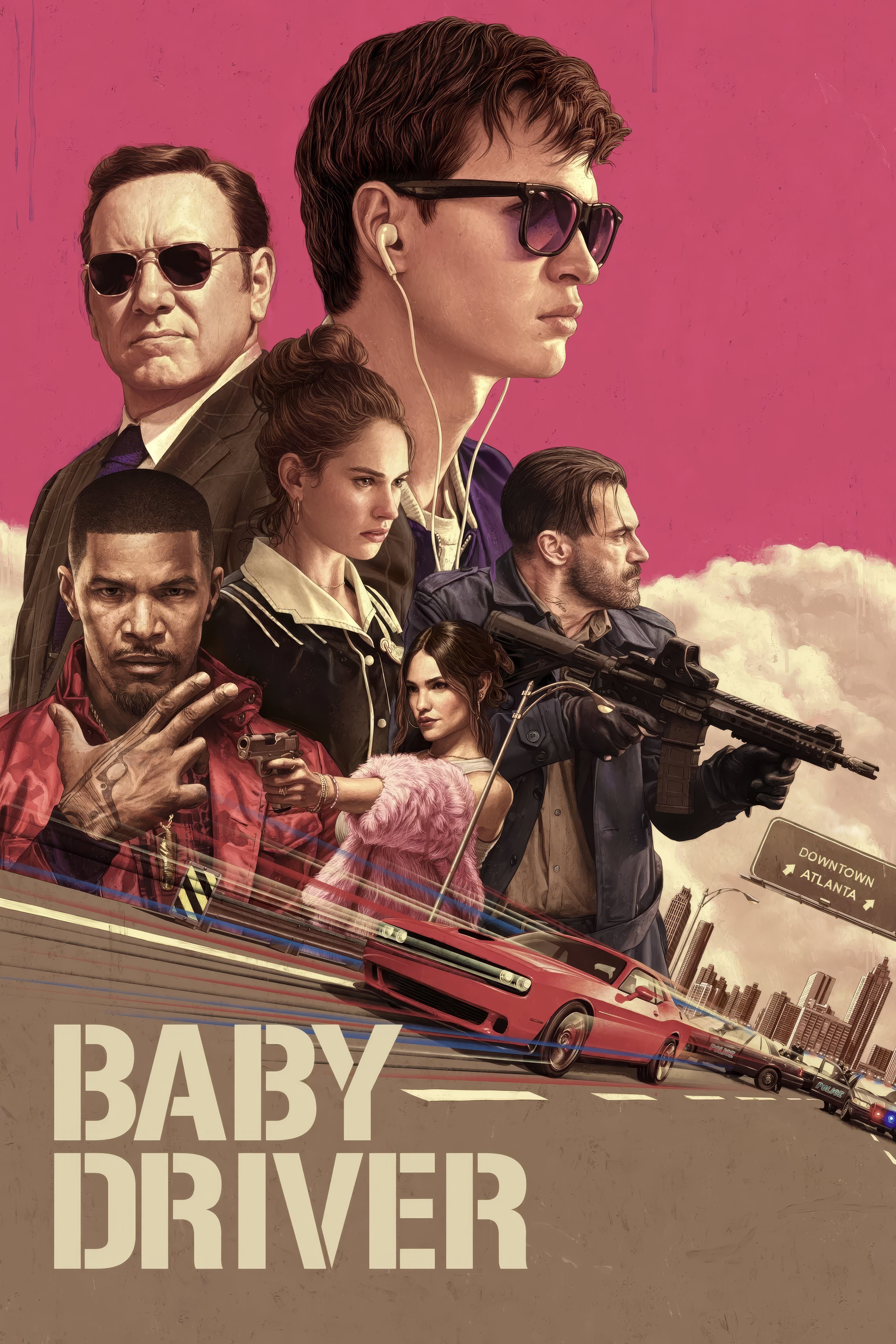 Baby Driver (2017) - Original Print