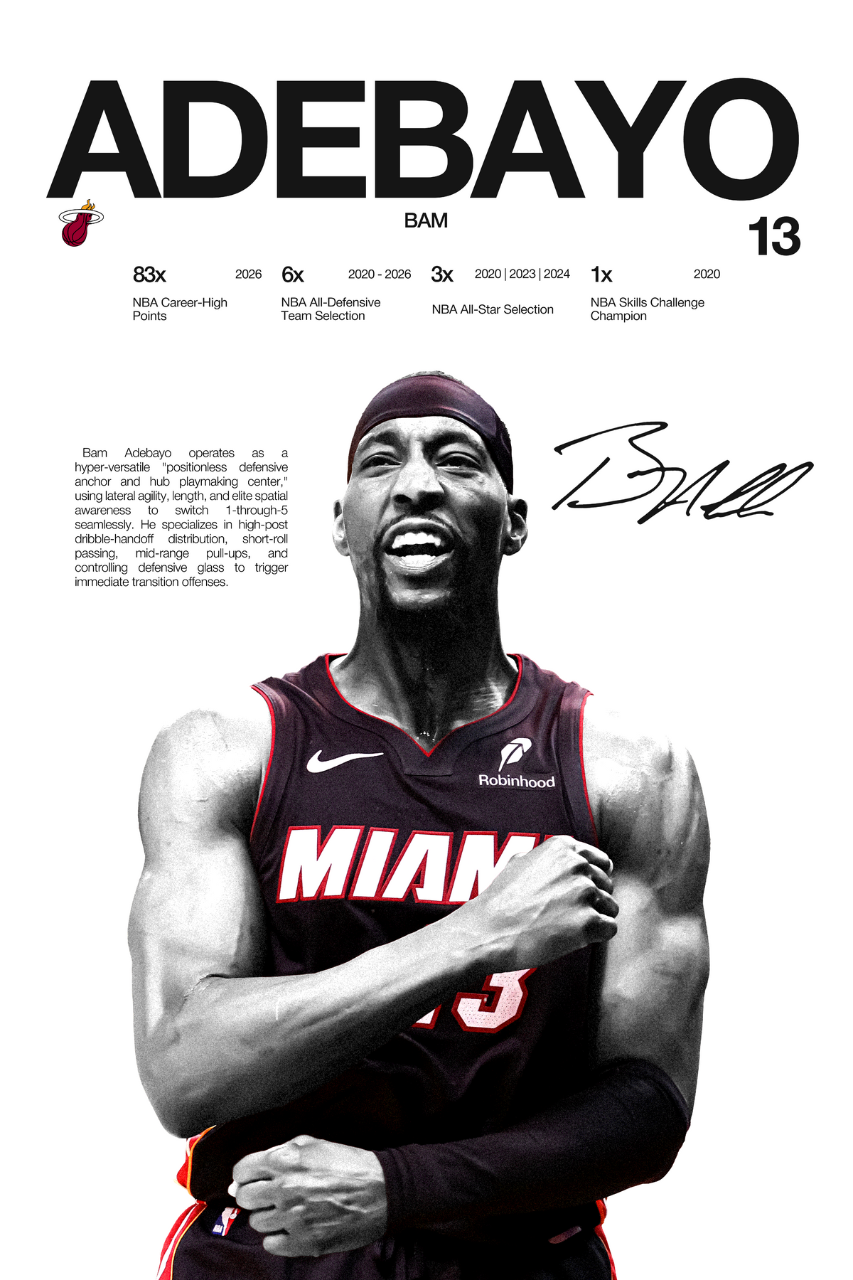 Bam Adebayo - Hardline Series